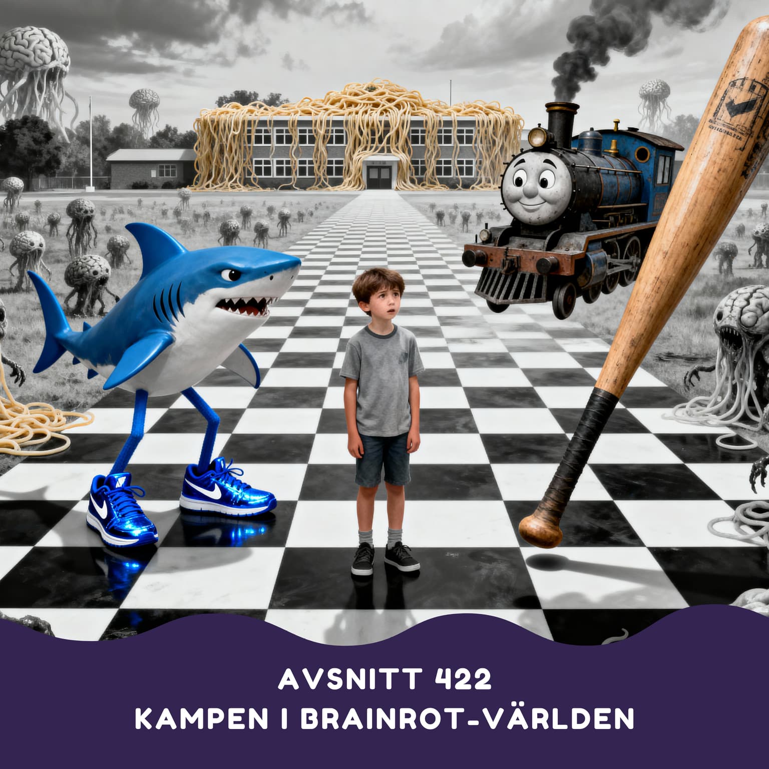 Kampen i Brainrot-världen artwork