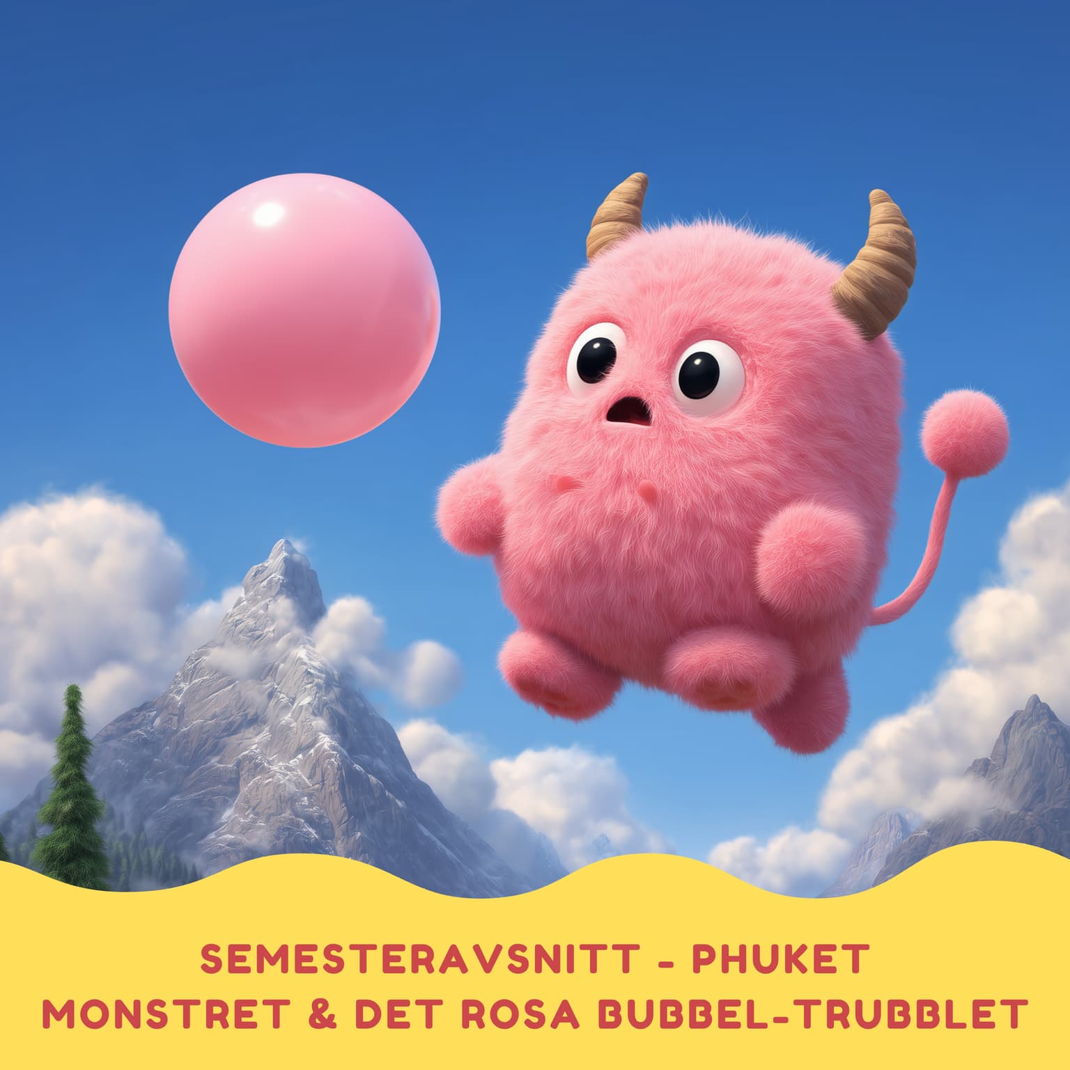 Monstret Ellen och det rosa bubbel-trubblet artwork