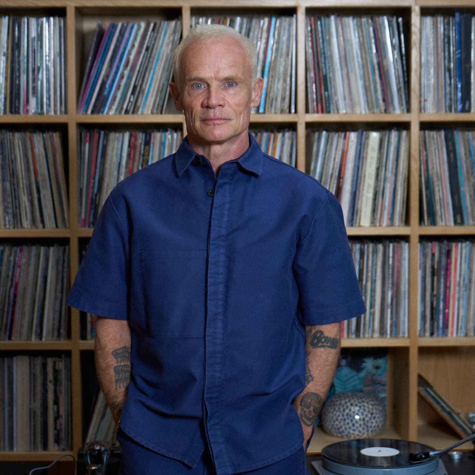 Flea’s wild path from childhood to Chili Peppers artwork