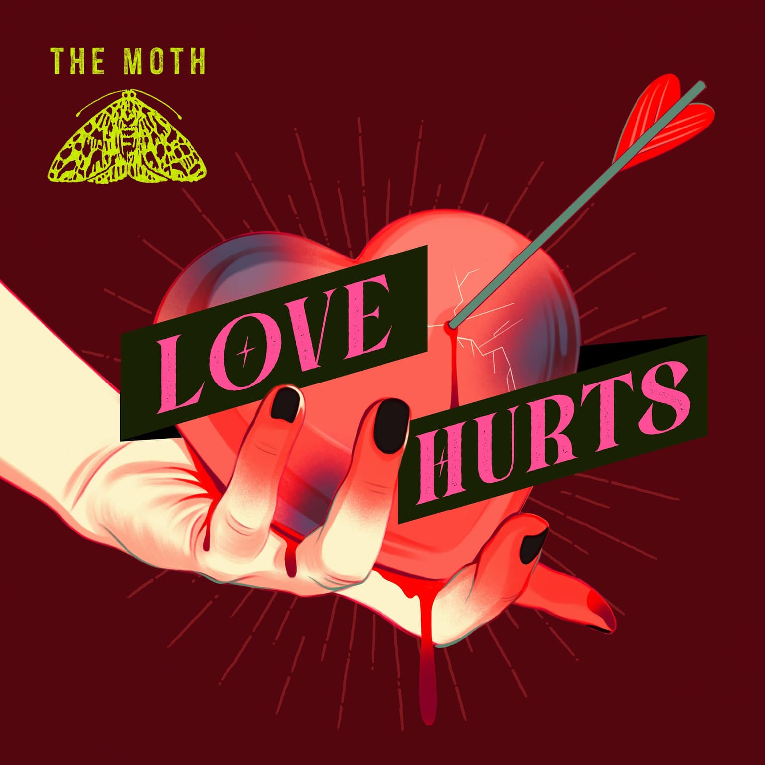 Love Hurts: The Moth Podcast artwork