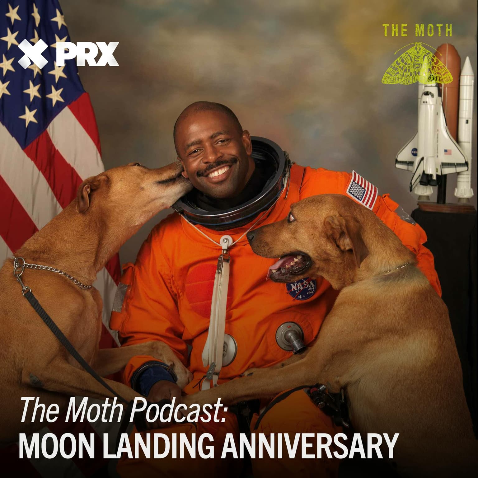 The Moth Podcast: Moon Landing Anniversary artwork