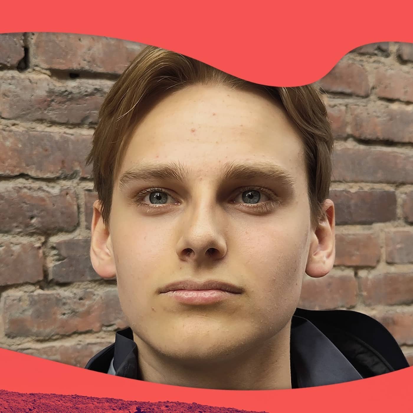Anton satt fast i brinnande flygplan artwork