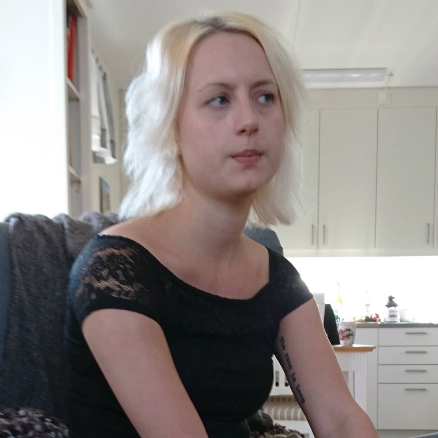 Andrea svek pappa på dödsbädden artwork