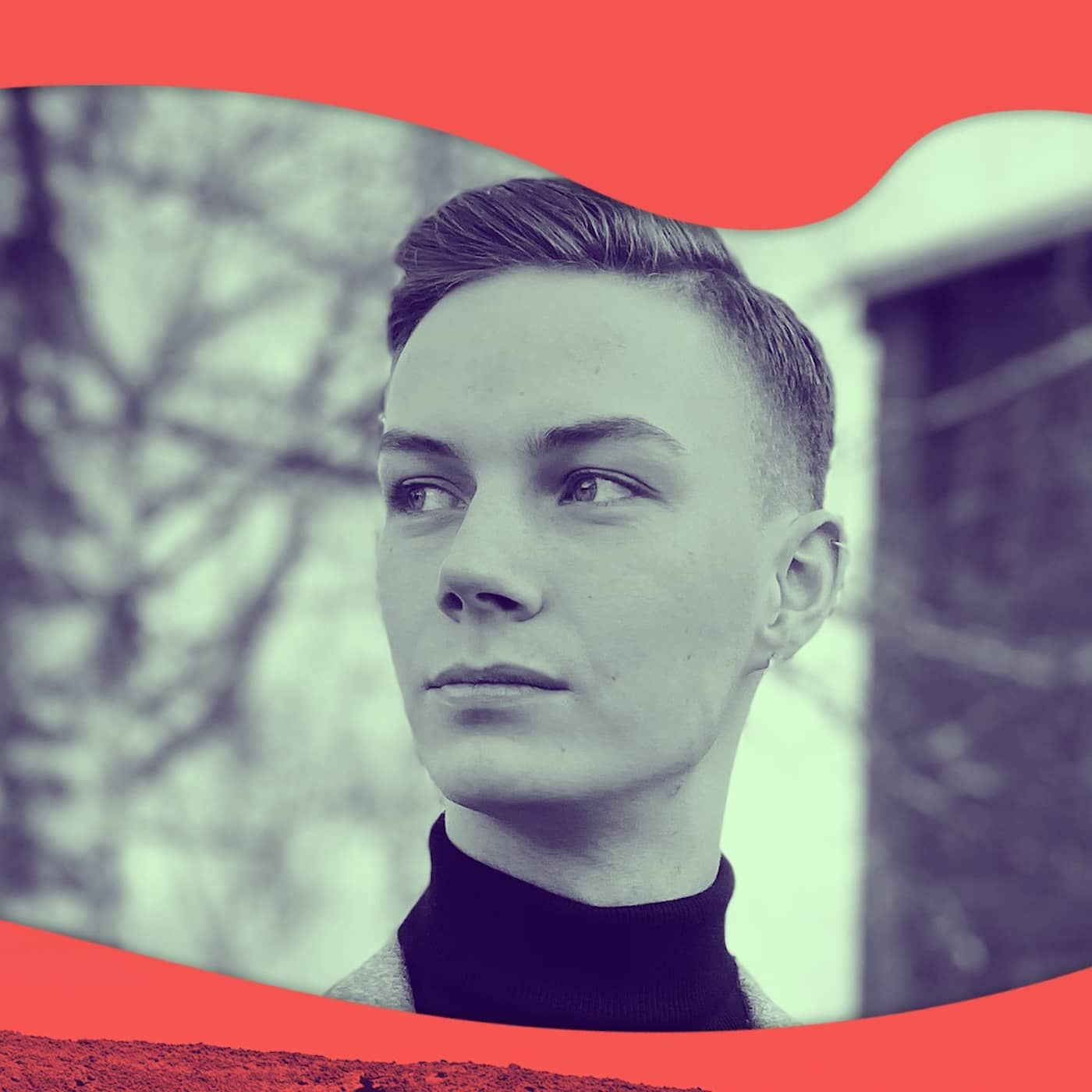 HIV-beskedet på grisfarmen artwork