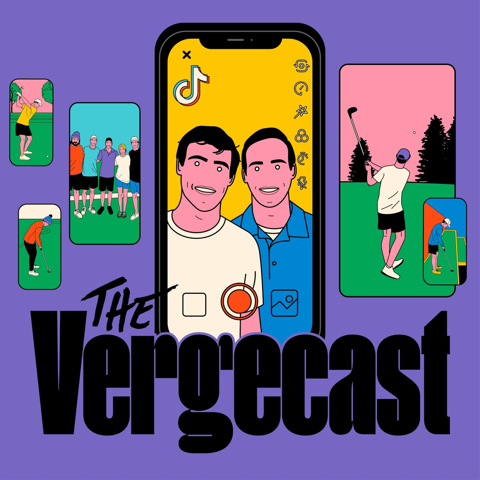 The putt-putt champions of the internet artwork