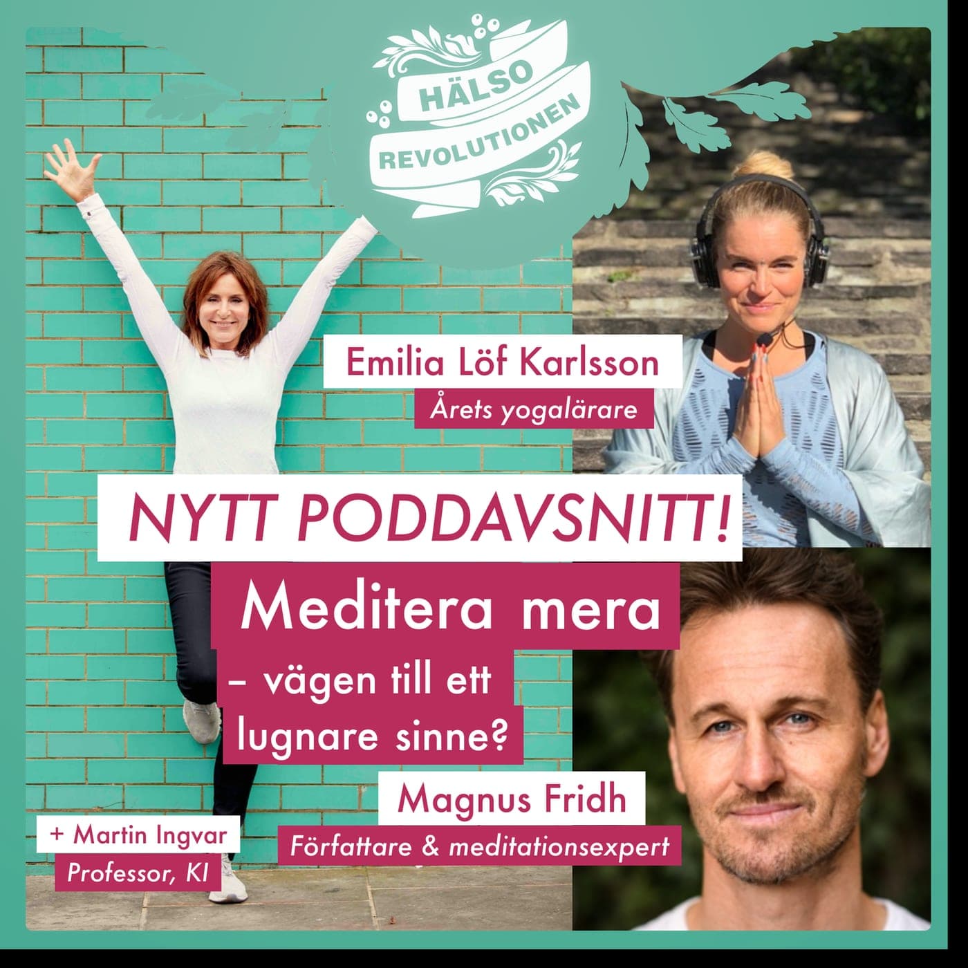 AVSNITT 15: MEDITERA MERA! Vägen till ett lugnare sinne? artwork