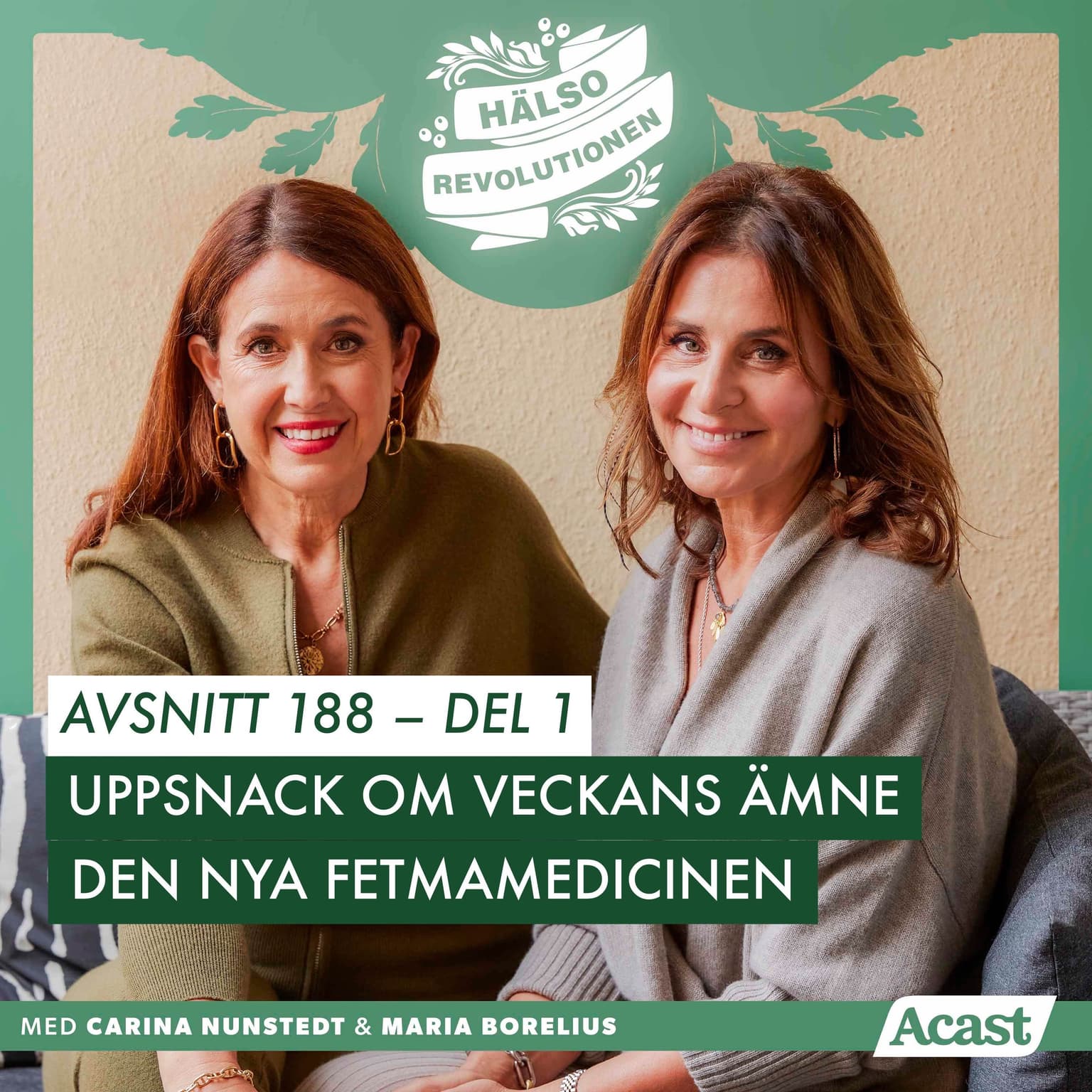 AVSNITT 188: DEL 1 – UPPSNACK OM VECKANS ÄMNE, DEN NYA FETMAMEDICINEN artwork