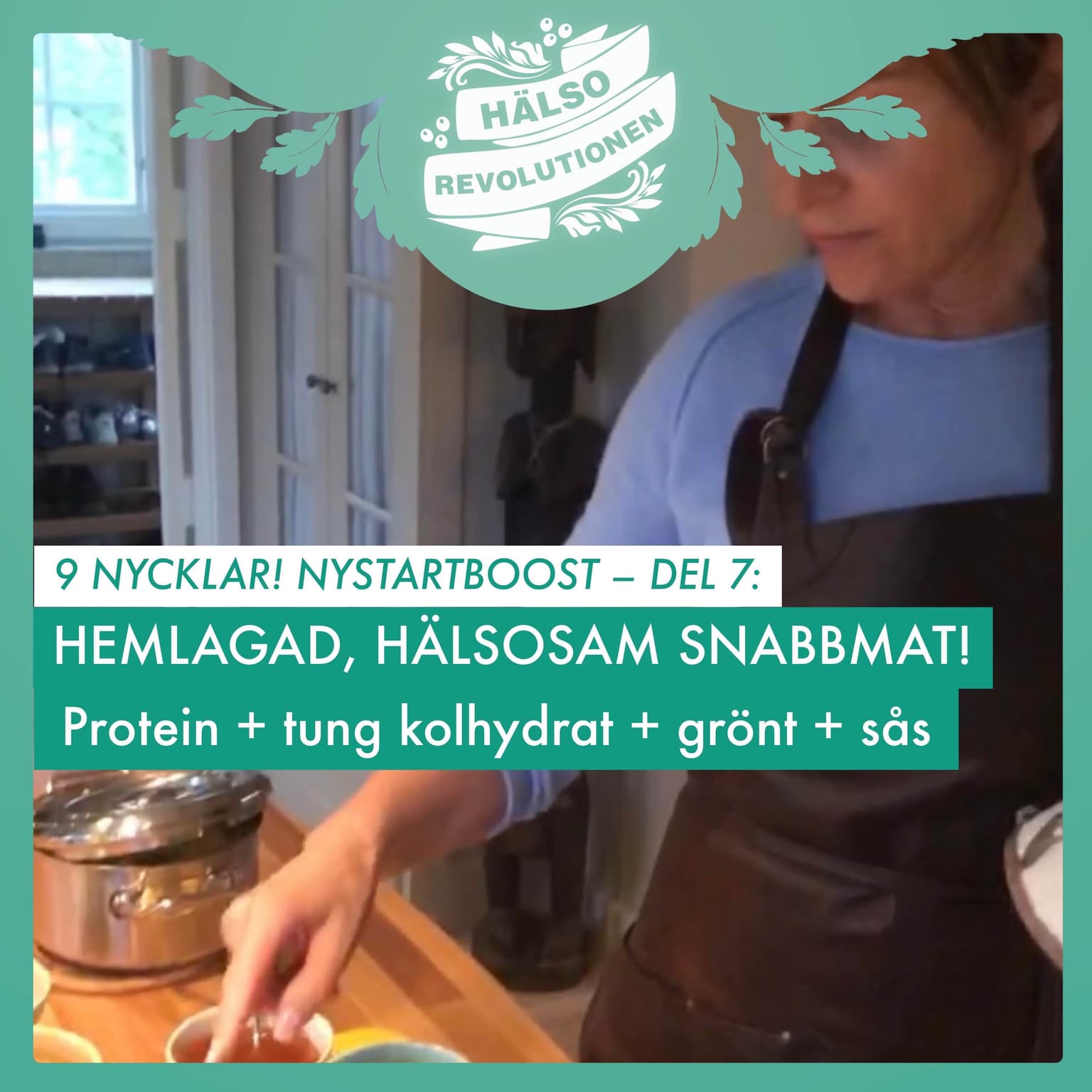 NYSTARTBOOST 2025/ 9 NYCKLAR – DEL 7: HÄLSOSAM SNABBMAT artwork