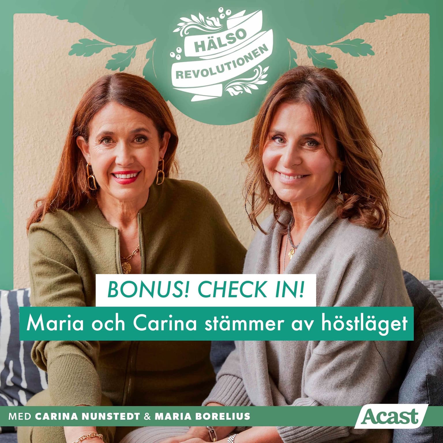 CHECK IN! Maria och Carina om stort och smått som händer just nu artwork