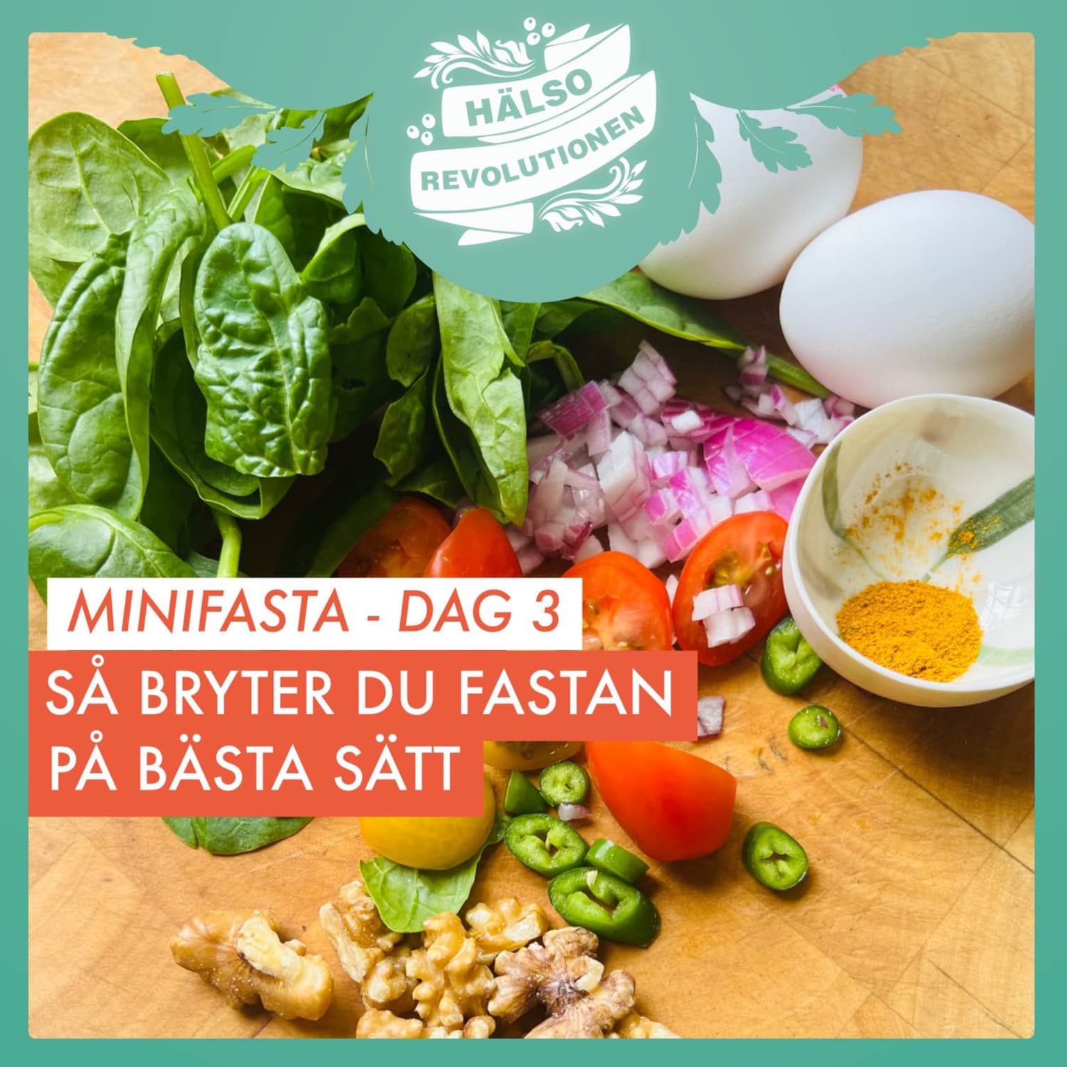 AVSNITT 161: MINIFASTA DEL 3 – SÅ BRYTER DU FASTAN PÅ BÄSTA SÄTT artwork