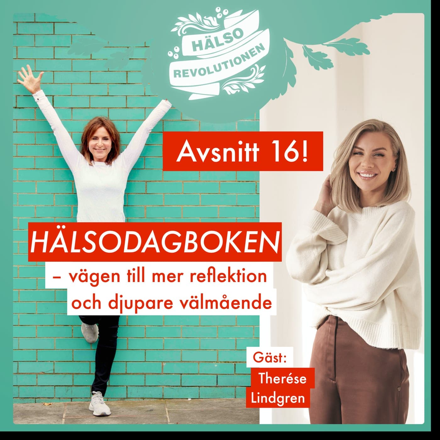 AVSNITT 16: HÄLSODAGBOKEN – vägen till mer reflektion och djupare välmående? artwork