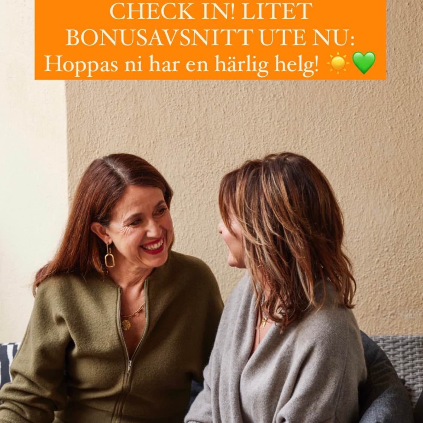 HELGBONUS! CHECK IN: Böckerna och livet – Maria och Carina kollar läget! artwork