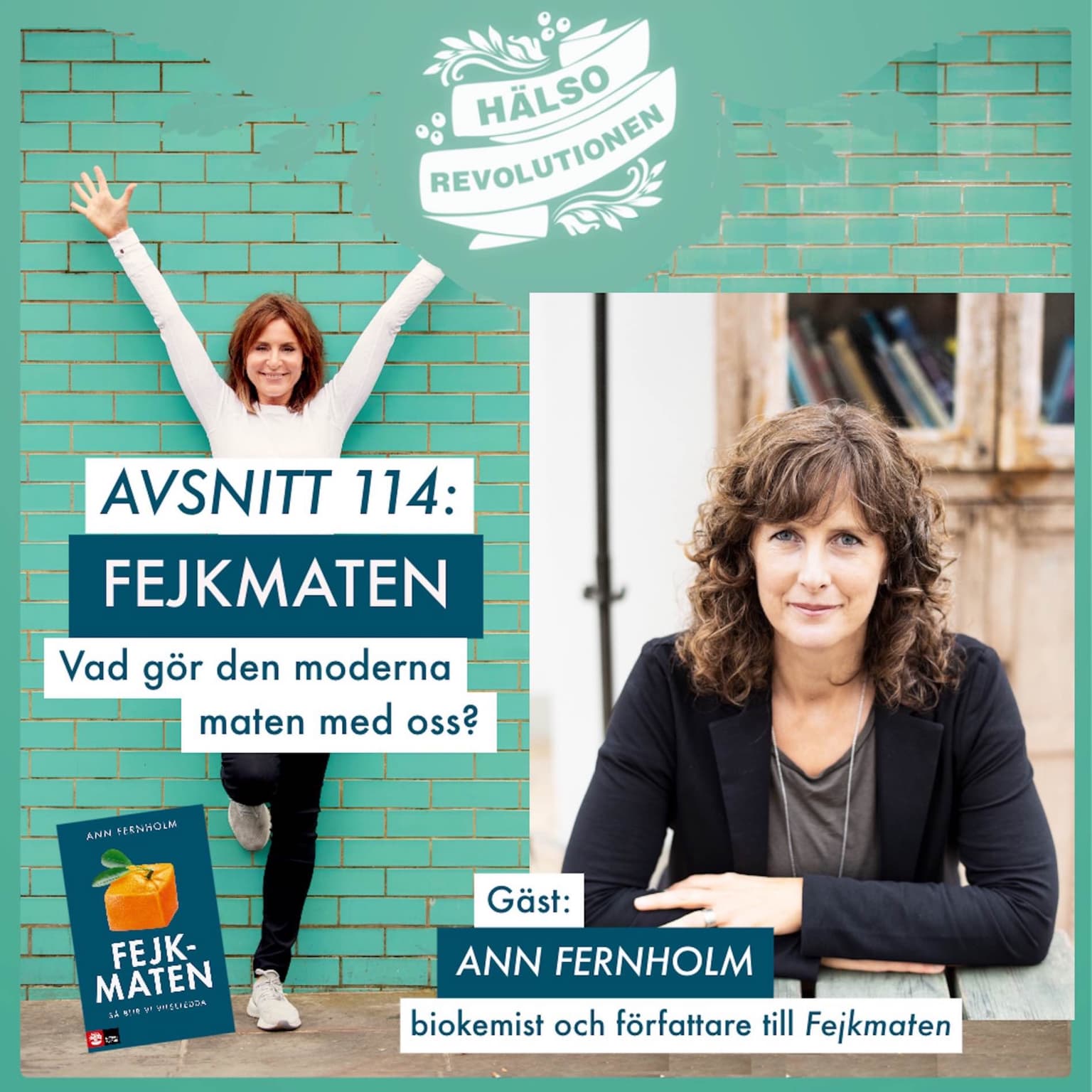 AVSNITT 114: FEJKMATEN – Vad gör den moderna, processade maten med oss? artwork
