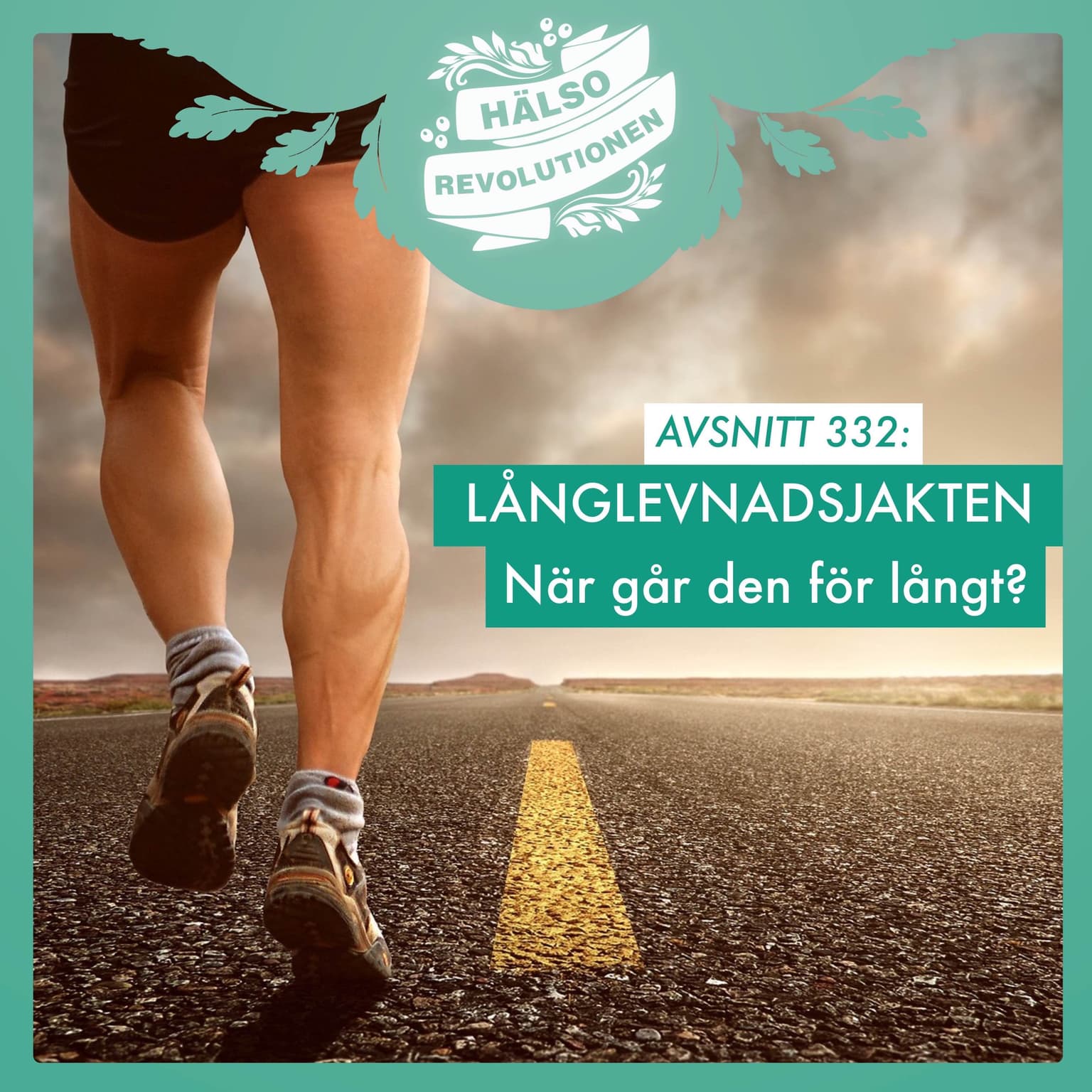 AVSNITT 332: NÄR GÅR LÅNGLEVNADS-JAKTEN FÖR LÅNGT? artwork