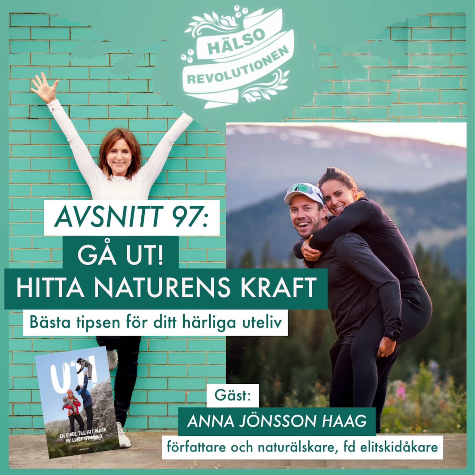 AVSNITT 97: UT! 💚 Bästa tipsen för sommarens härligaste friluftsliv artwork