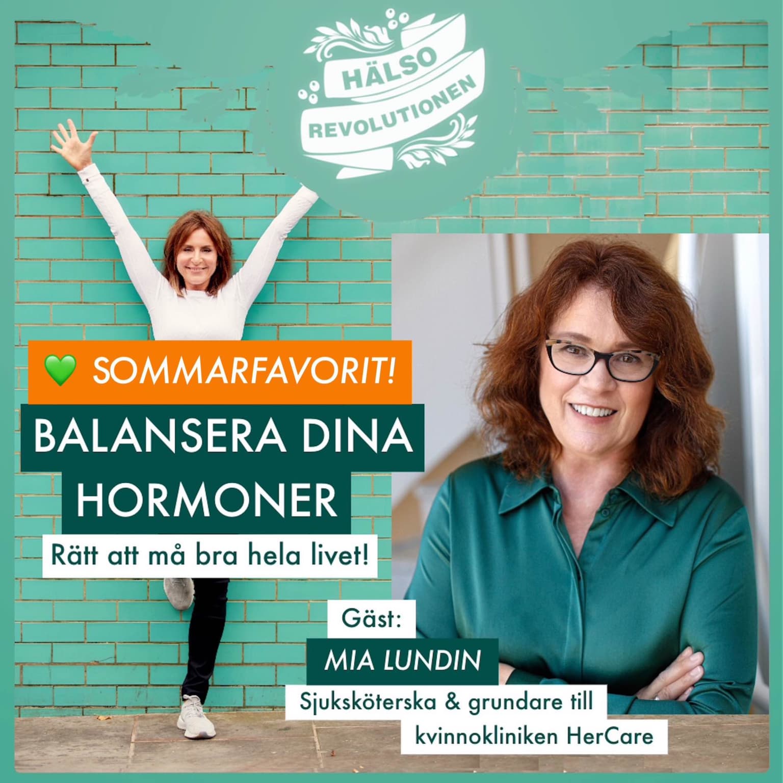 SOMMARFAVORIT! 💚☀️ BALANSERA DINA HORMONER! artwork