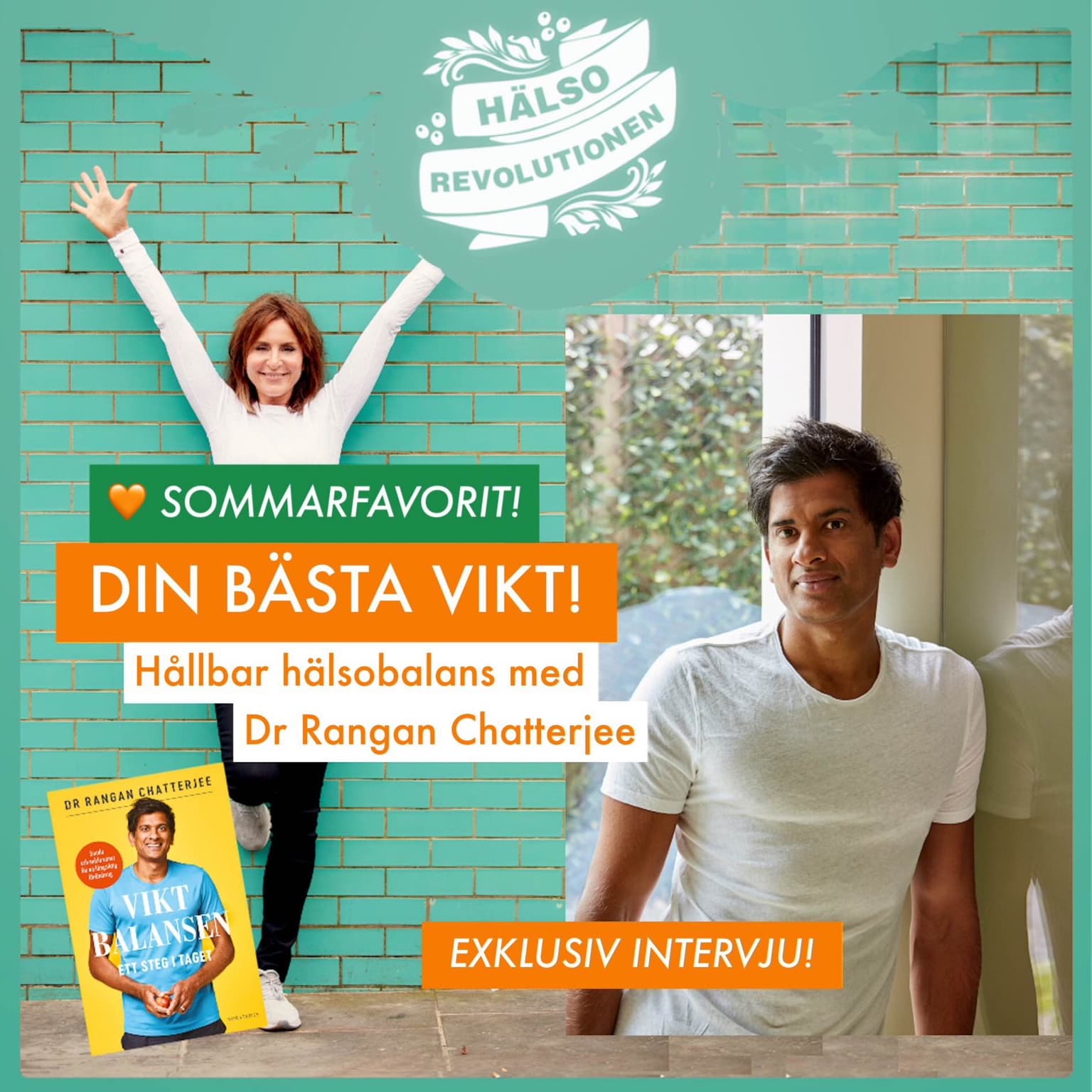 SOMMARFAVORIT! HITTA DIN BÄSTA VIKT – Hållbar hälsobalans med Dr Chatterjee artwork
