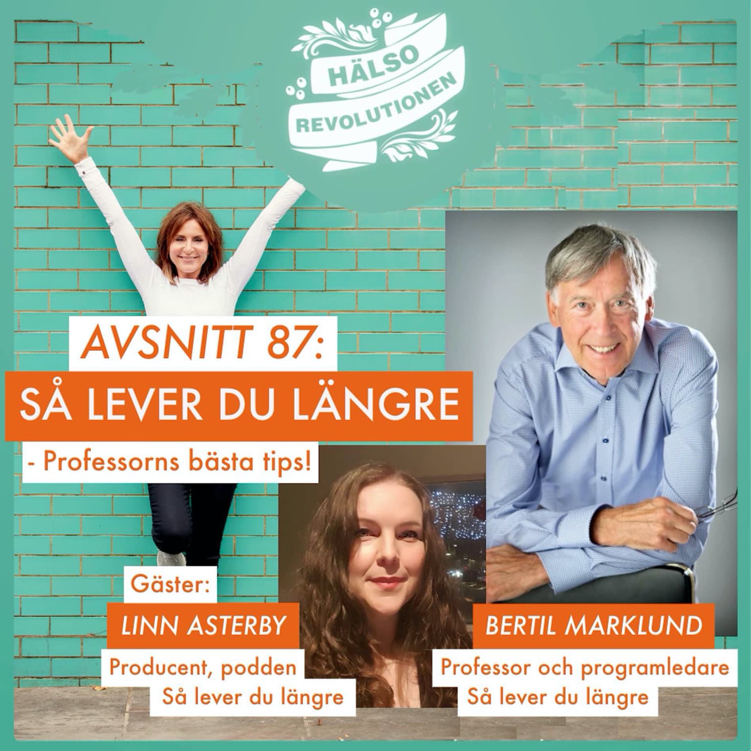 AVSNITT 87: SÅ LEVER DU LÄNGRE! Professorns bästa tips artwork