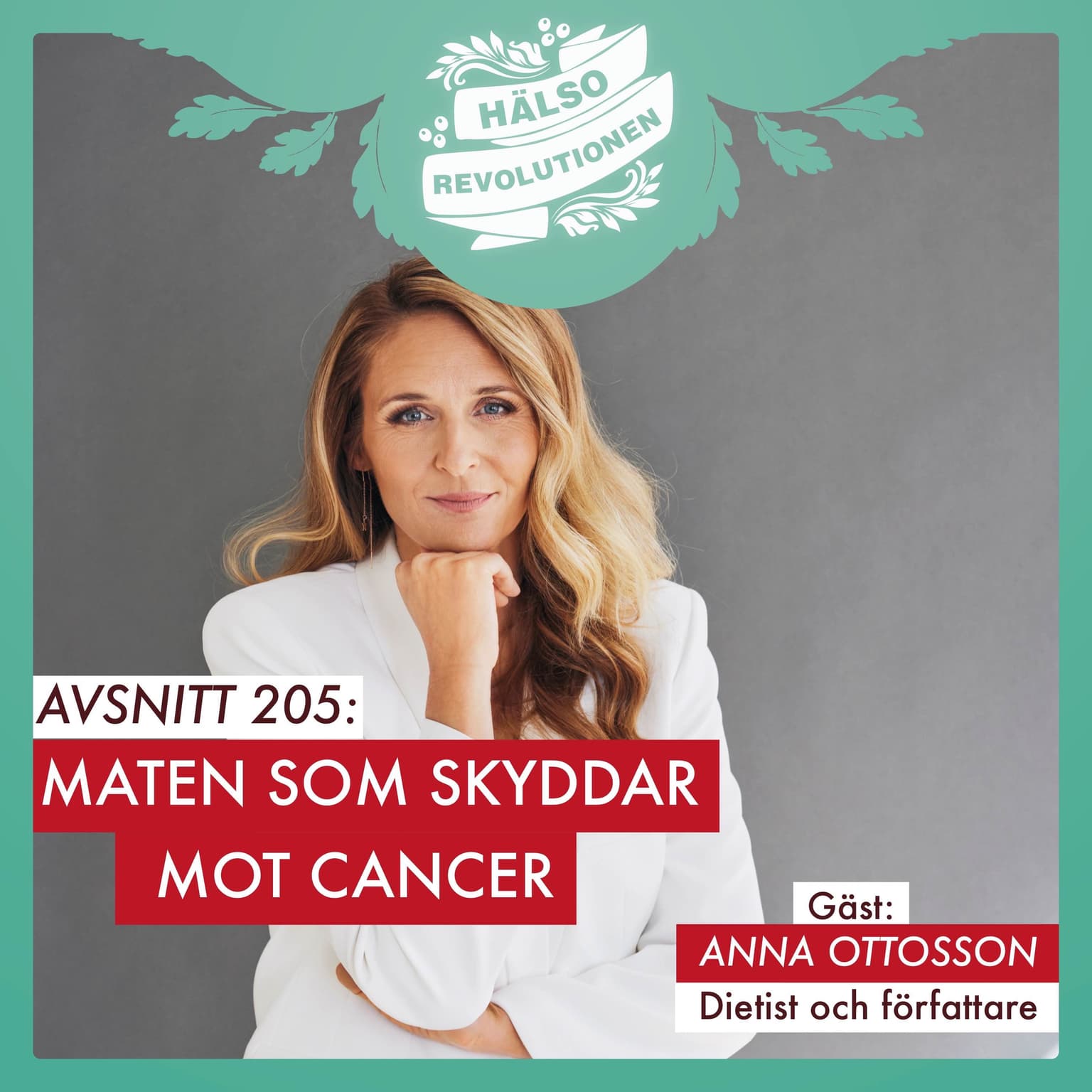 AVSNITT 205: MATEN SOM MOTAR CANCERN artwork
