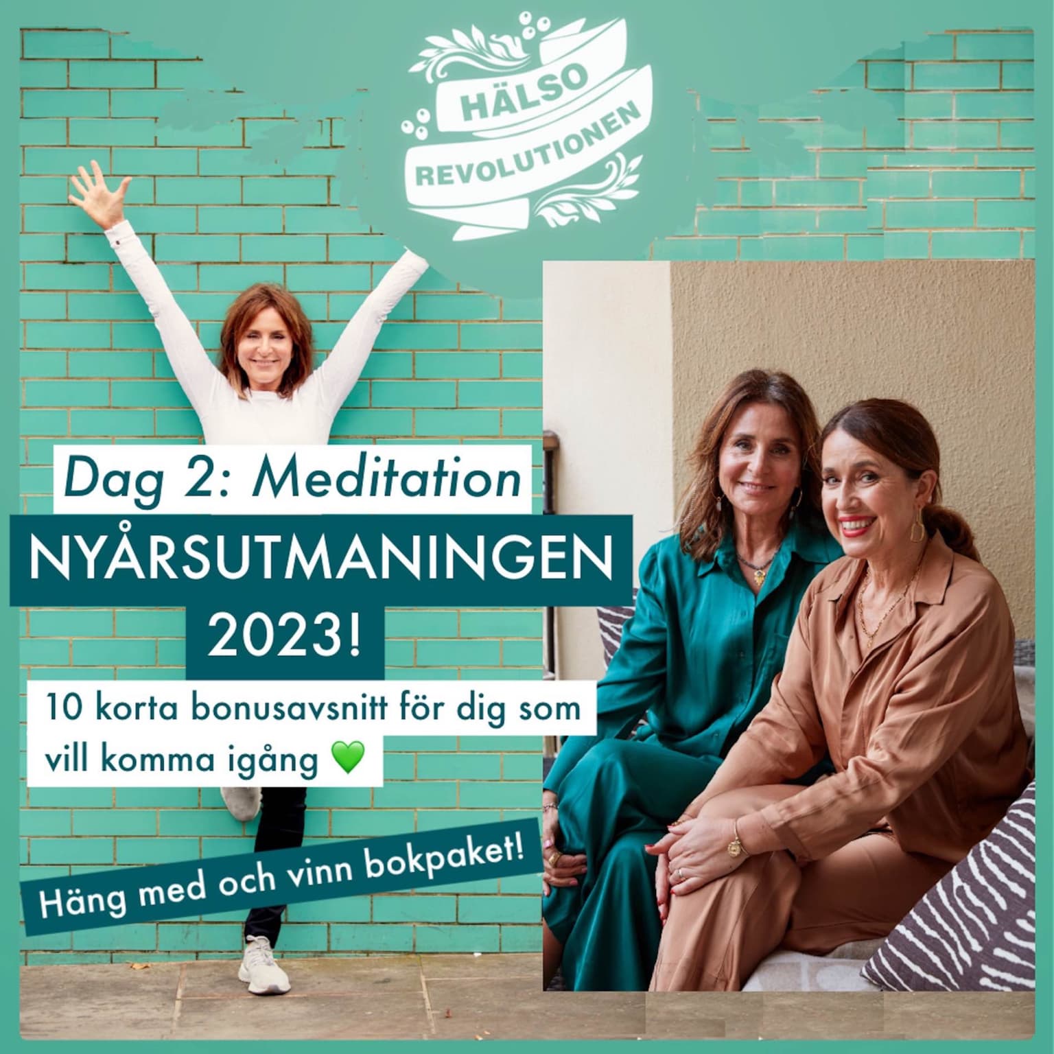 BONUS! NYÅRSUTMANINGEN 2023: DAG 2 – MEDITATION! artwork