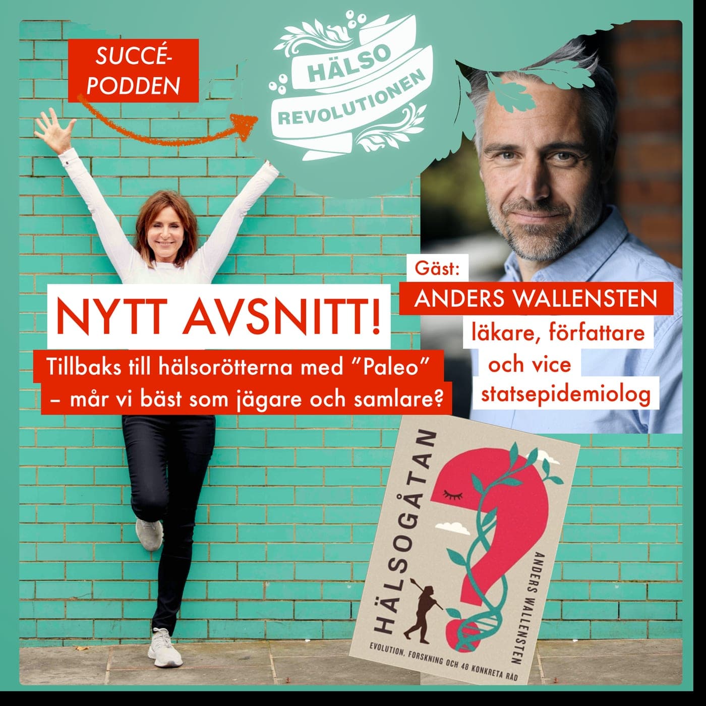 AVSNITT 17: TILLBAKS TILL HÄLSORÖTTERNA MED PALEO – Mår vi bäst som jägare och samlare? artwork