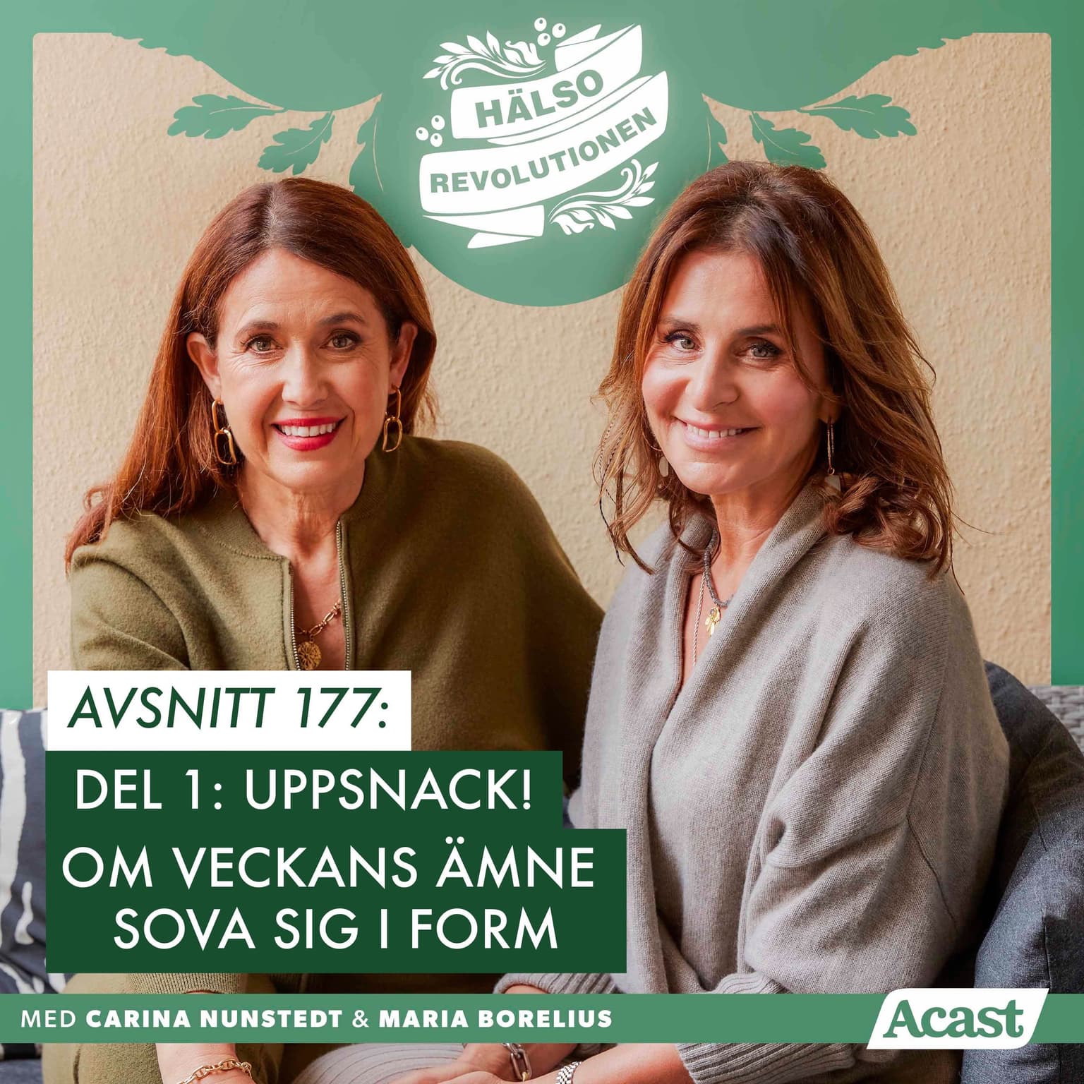 AVSNITT 177: DEL 1 – UPPSNACK OM VECKANS ÄMNE "SOVA SIG I FORM" artwork