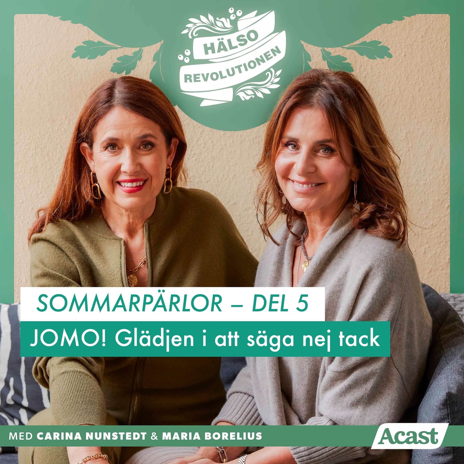 SOMMARPÄRLOR: DEL 5 – JOMO! Hur sätter man gränser för det sociala så man inte drunknar? artwork