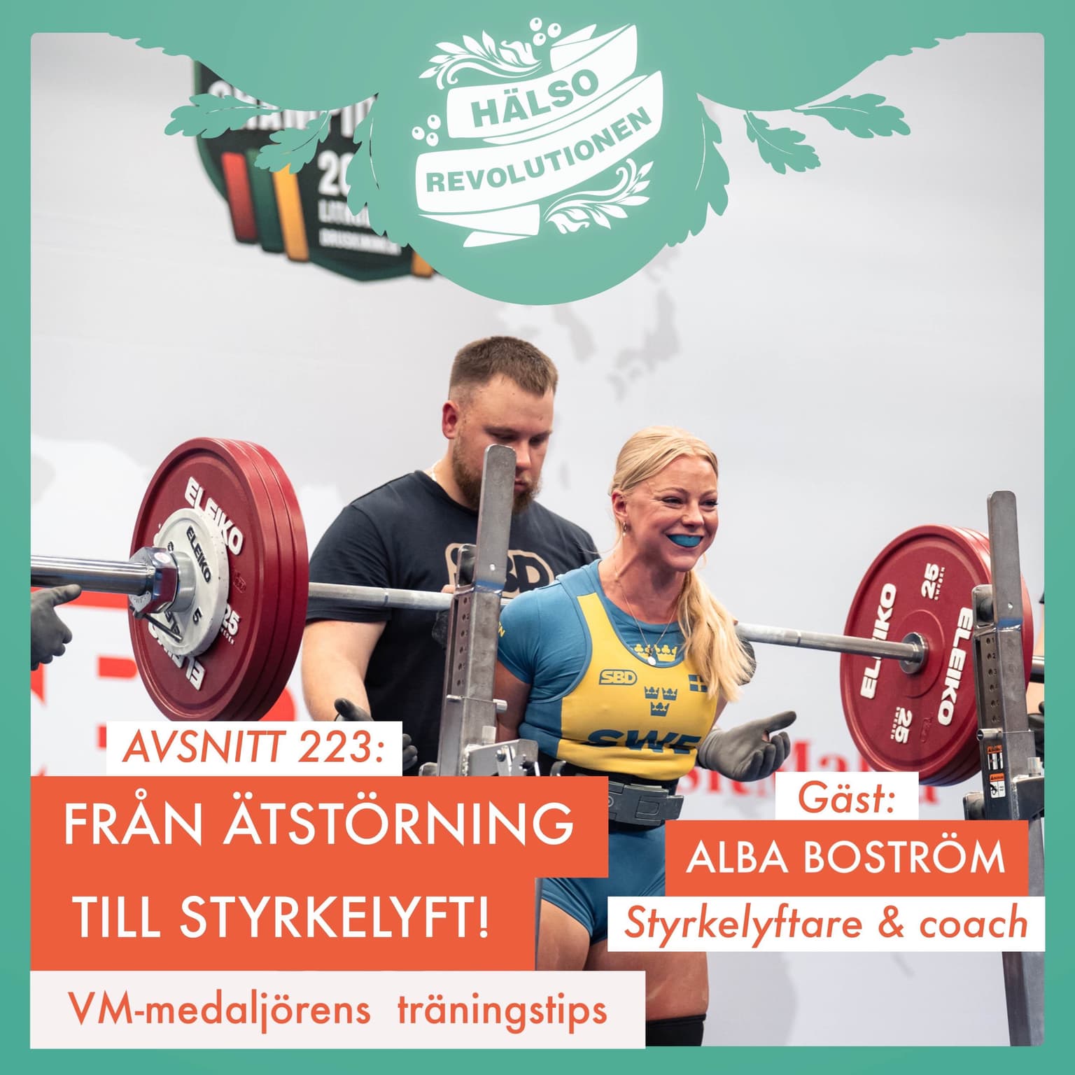 AVSNITT 223: FRÅN ÄTSTÖRNING TILL STYRKELYFT – JUNIORMEDALJÖRENS VINNANDE VÄG artwork