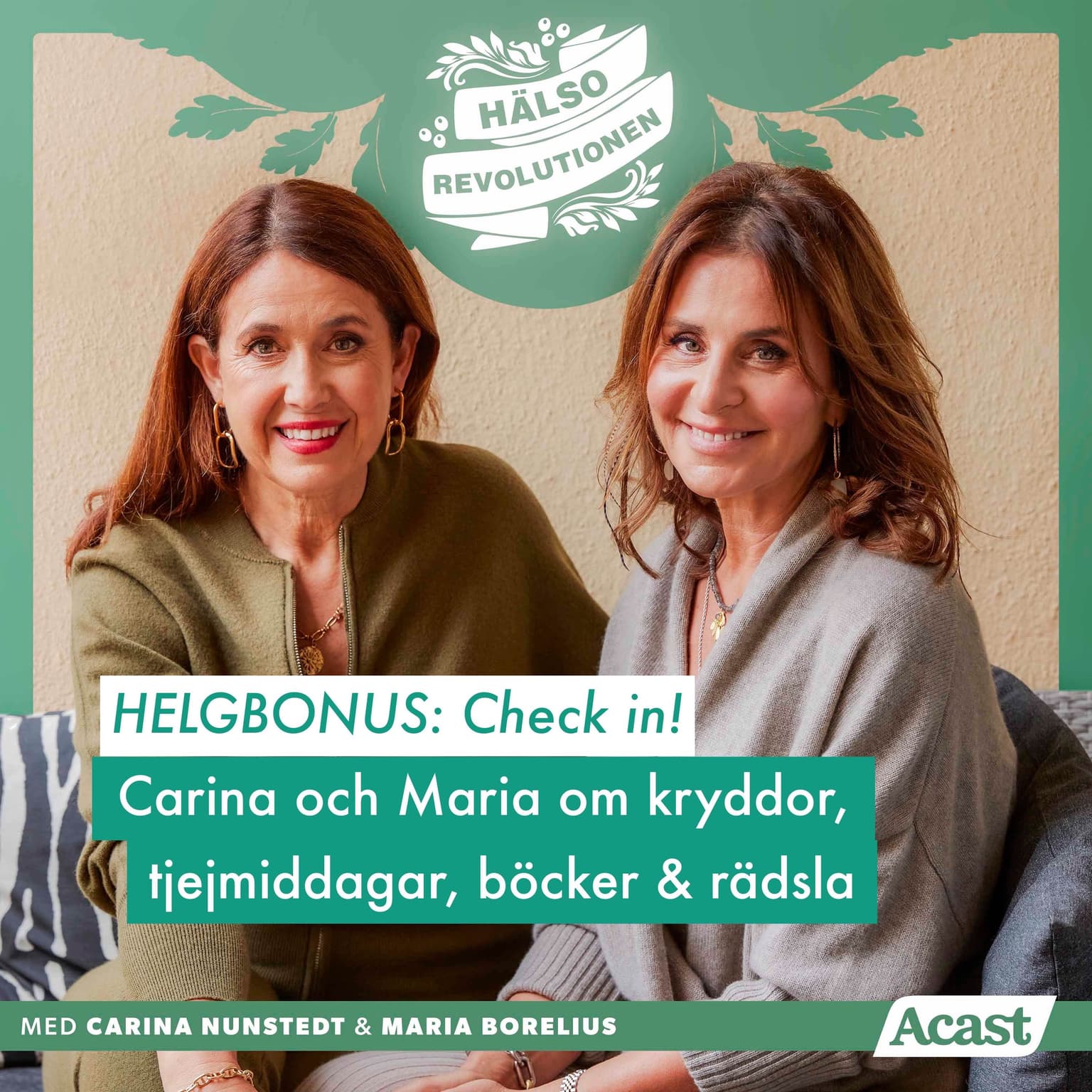HELGBONUS: CHECK IN! Maria och Carina om veckan som gick artwork