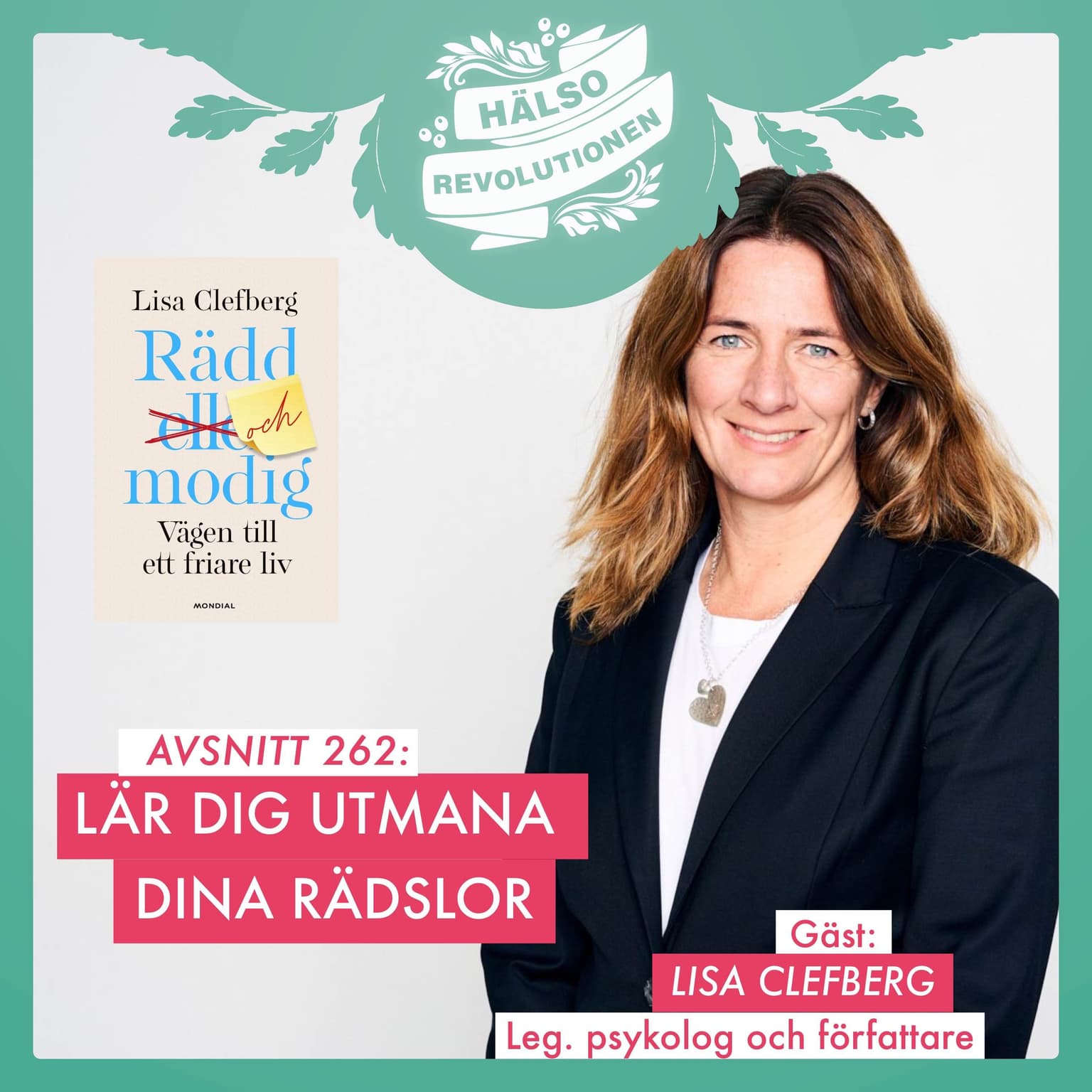 AVSNITT 262: LÄR DIG UTMANA DINA RÄDSLOR artwork