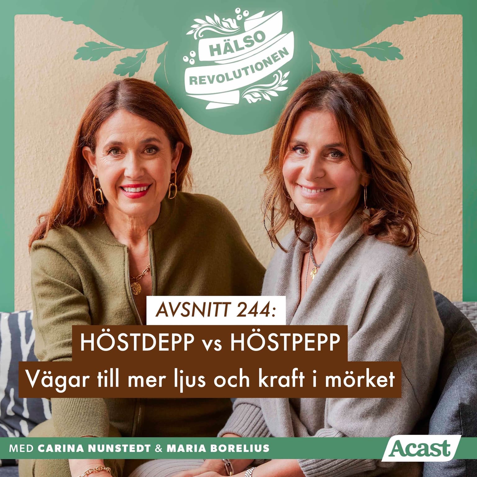 AVSNITT 244: HÖSTDEPP vs HÖSTPEPP – MARIA OCH CARINA CHECKAR IN/PEPPAR IN NOVEMBER artwork