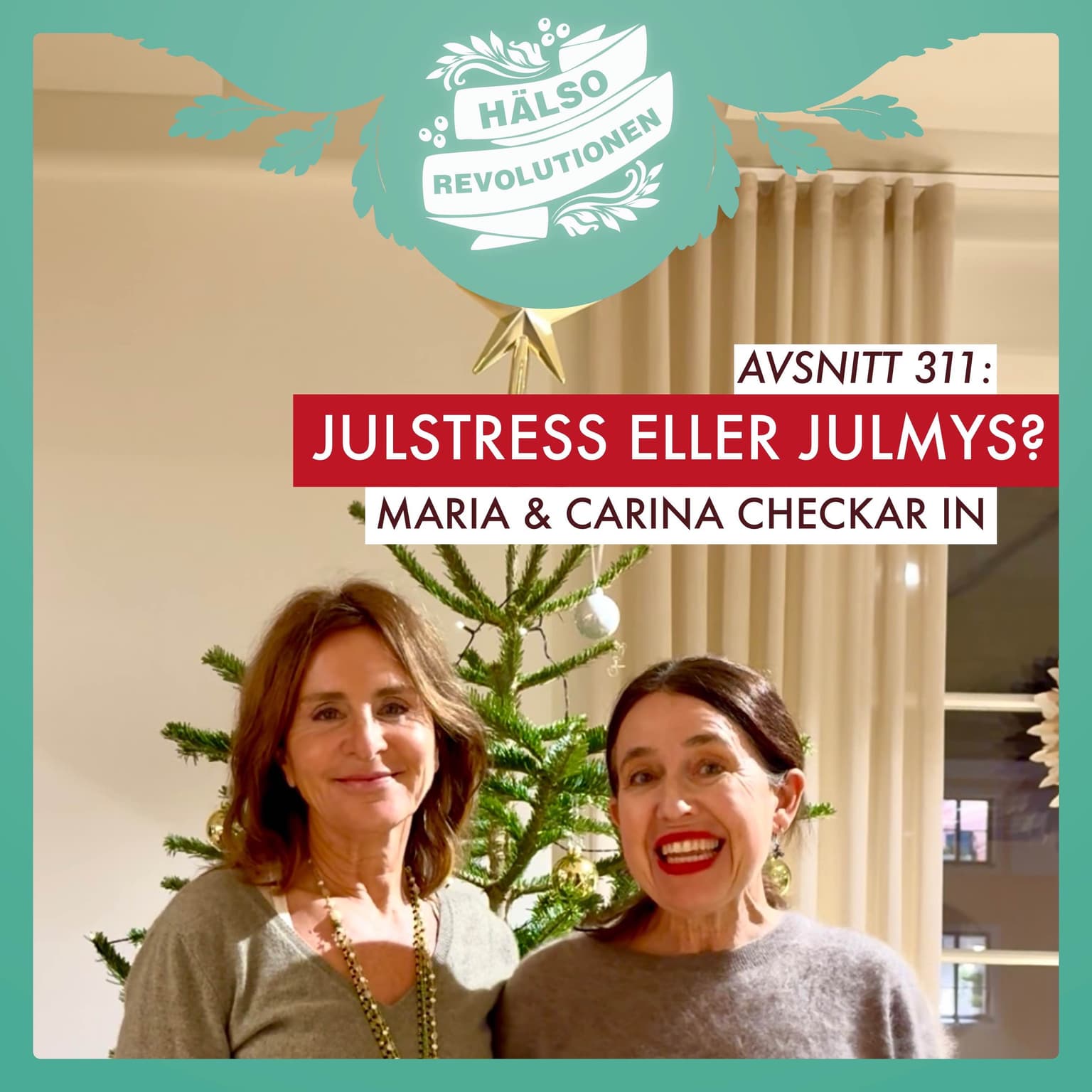 AVSNITT 311: JULSTRESS ELLER JULMYS? Maria och Carina checkar in artwork