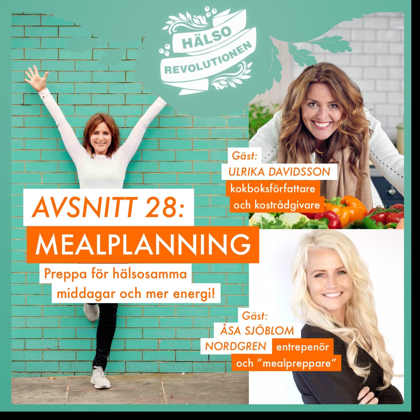 Avsnitt 28: MEALPLANNING – vägen till hälsosamma middagar och mer energi! artwork