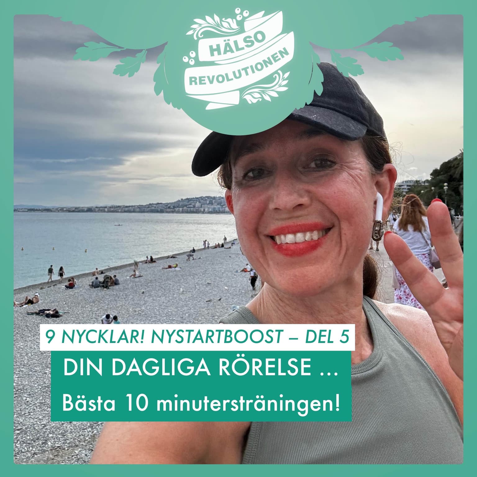NYSTARTBOOST 2025/ 9 NYCKLAR – DEL 5: 10 MIN DAGLIG RÖRELSE artwork