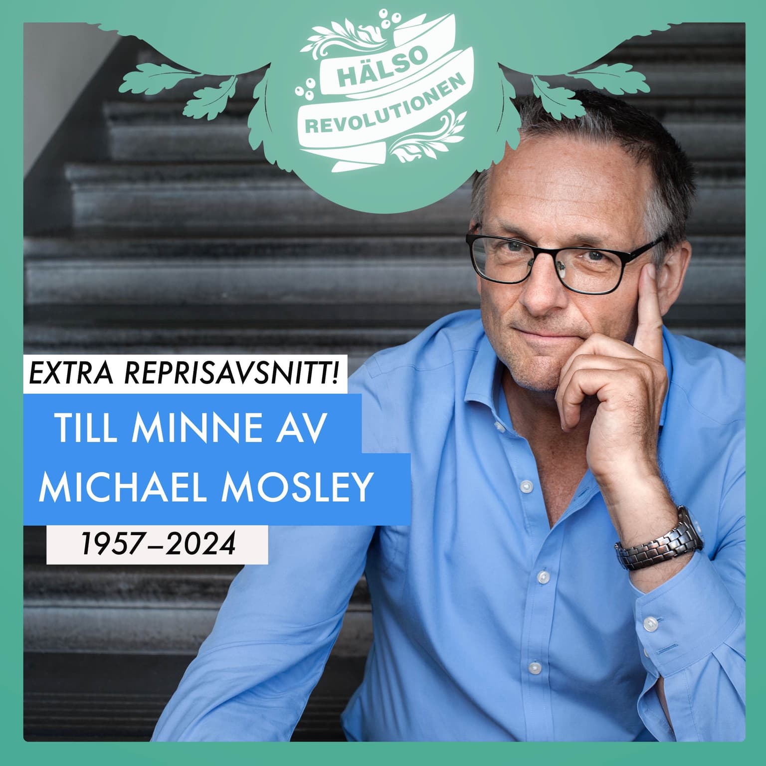 EXTRA! 💚REPRISAVSNITT TILL MINNE AV MICHAEL MOSLEY (1957–2024) artwork