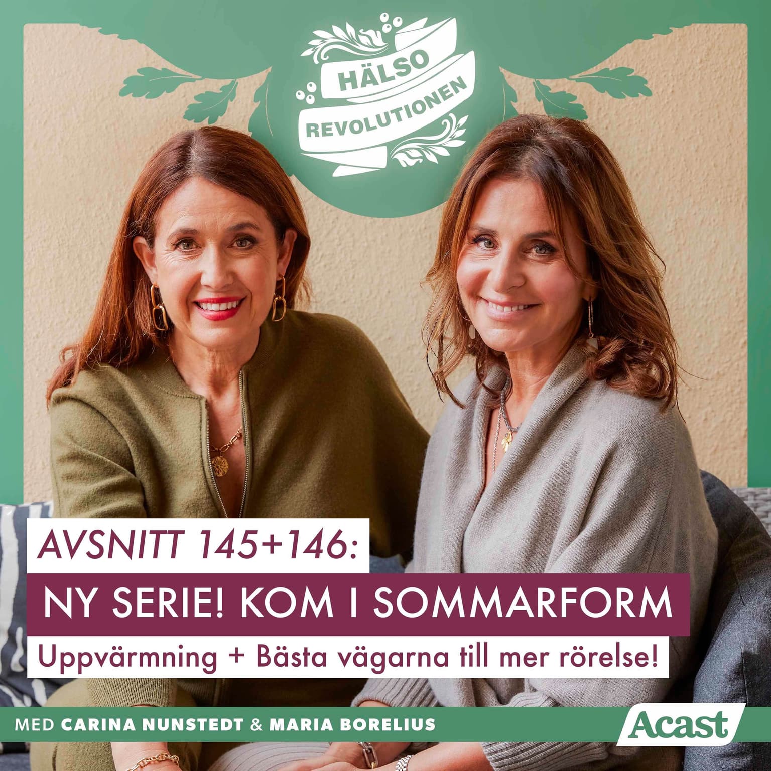 AVSNITT 146: DEL 1 – NY SERIE! KOM I SOMMARFORM – Bästa rörelsen för fysisk och psykisk styrka! artwork