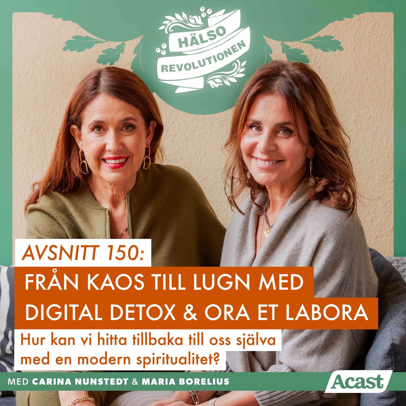 AVSNITT 150: FRÅN KAOS TILL LUGN MED DIGITAL DETOX OCH ORA ET LABORA artwork