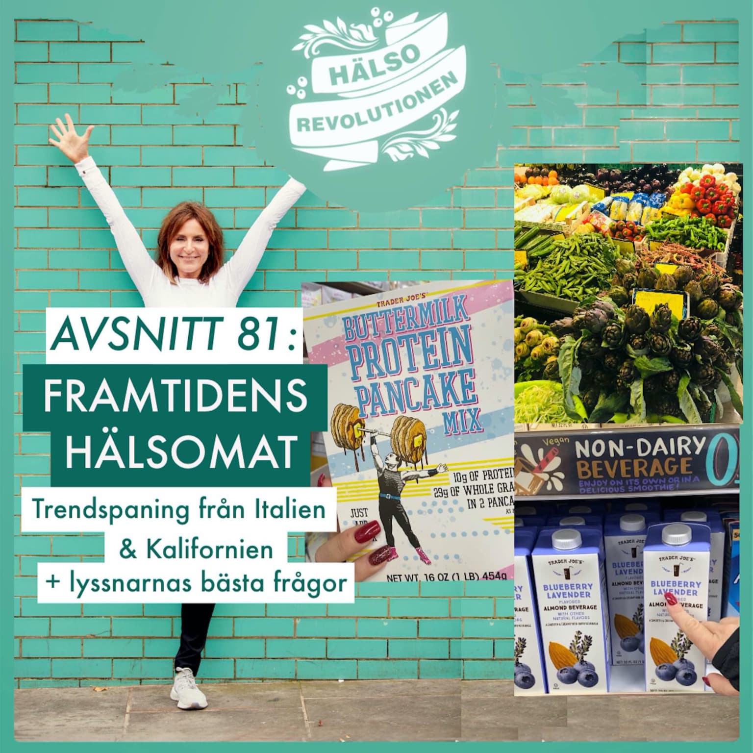 AVSNITT 81: Extra helgavsnitt! TRENDSPANING KRING HÄLSOMAT + LYSSNARFRÅGOR artwork