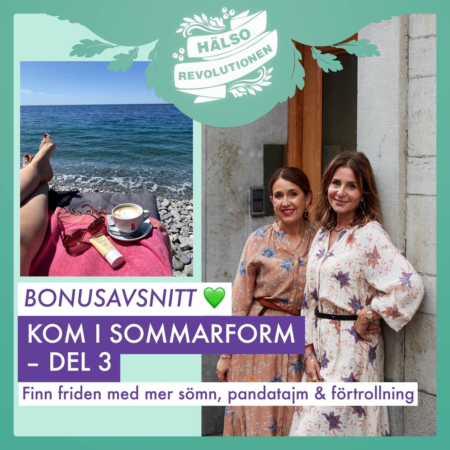 AVSNITT 148: HELGBONUS! KOM I SOMMARFORM DEL 3: Därför är det så viktigt med avstressning artwork