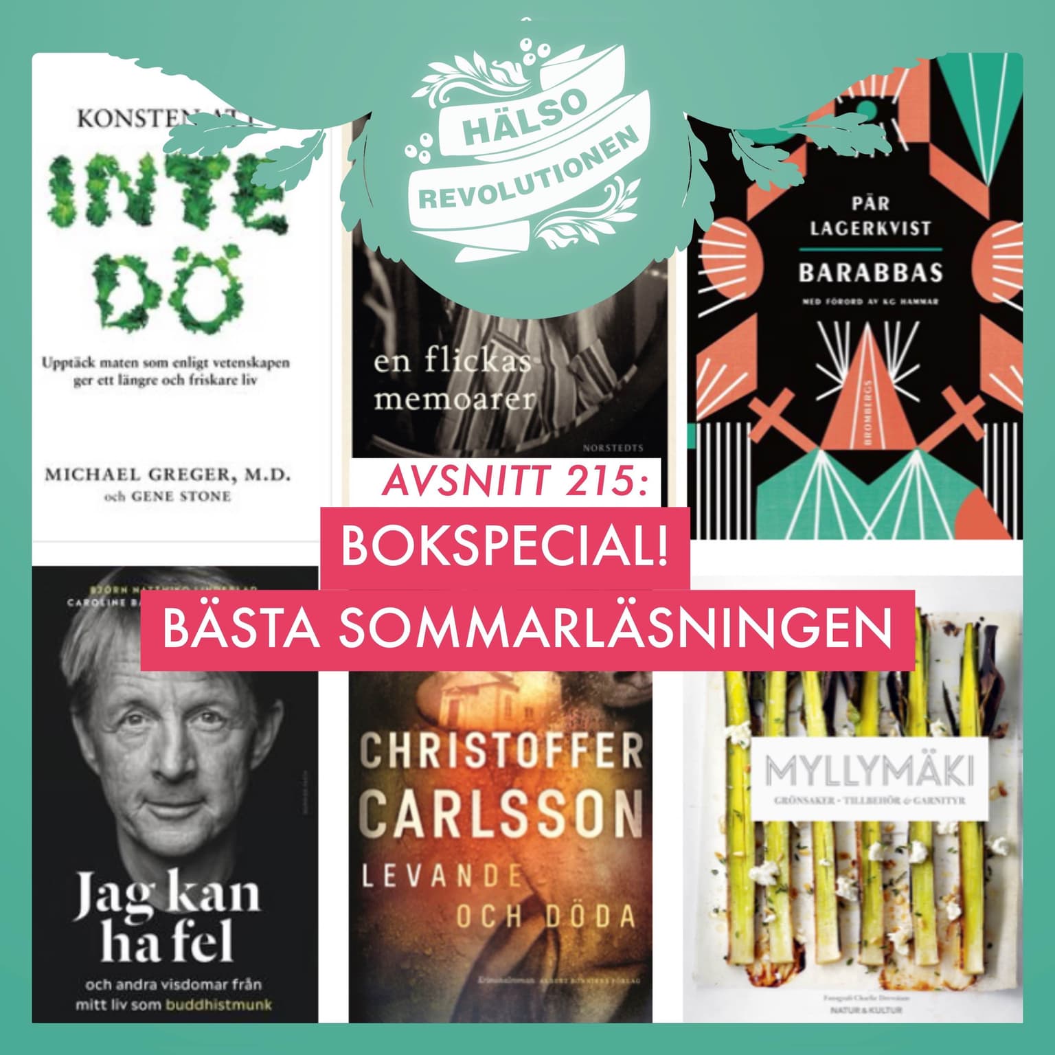 💚📚☀️BOKSPECIAL! AVSNITT 215: MARIAS OCH CARINAS BÄSTA SOMMARLÄSNING artwork