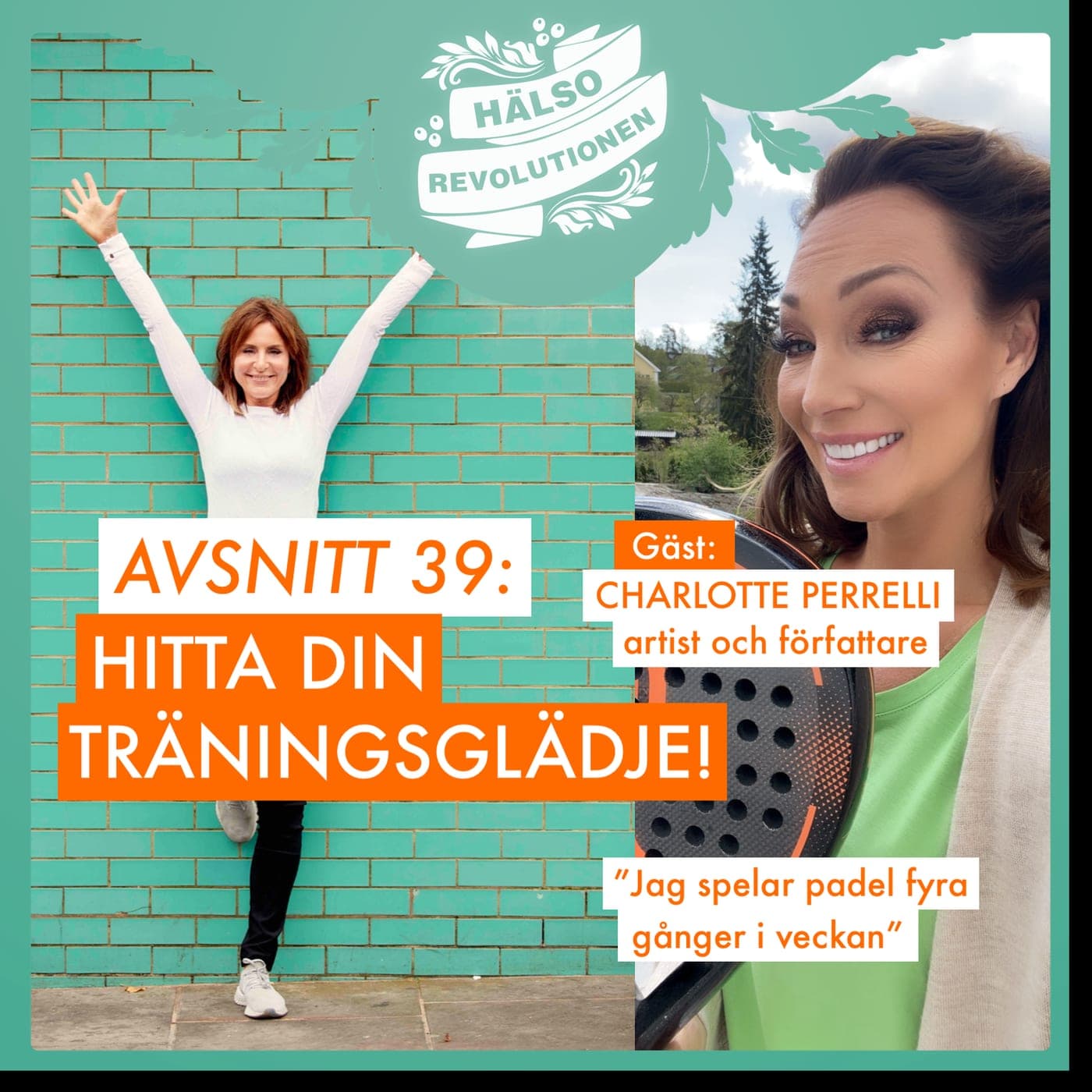 AVSNITT 39: HITTA TRÄNINGSGLÄDJEN! Supertipsen från padeldrottningen Perrelli artwork