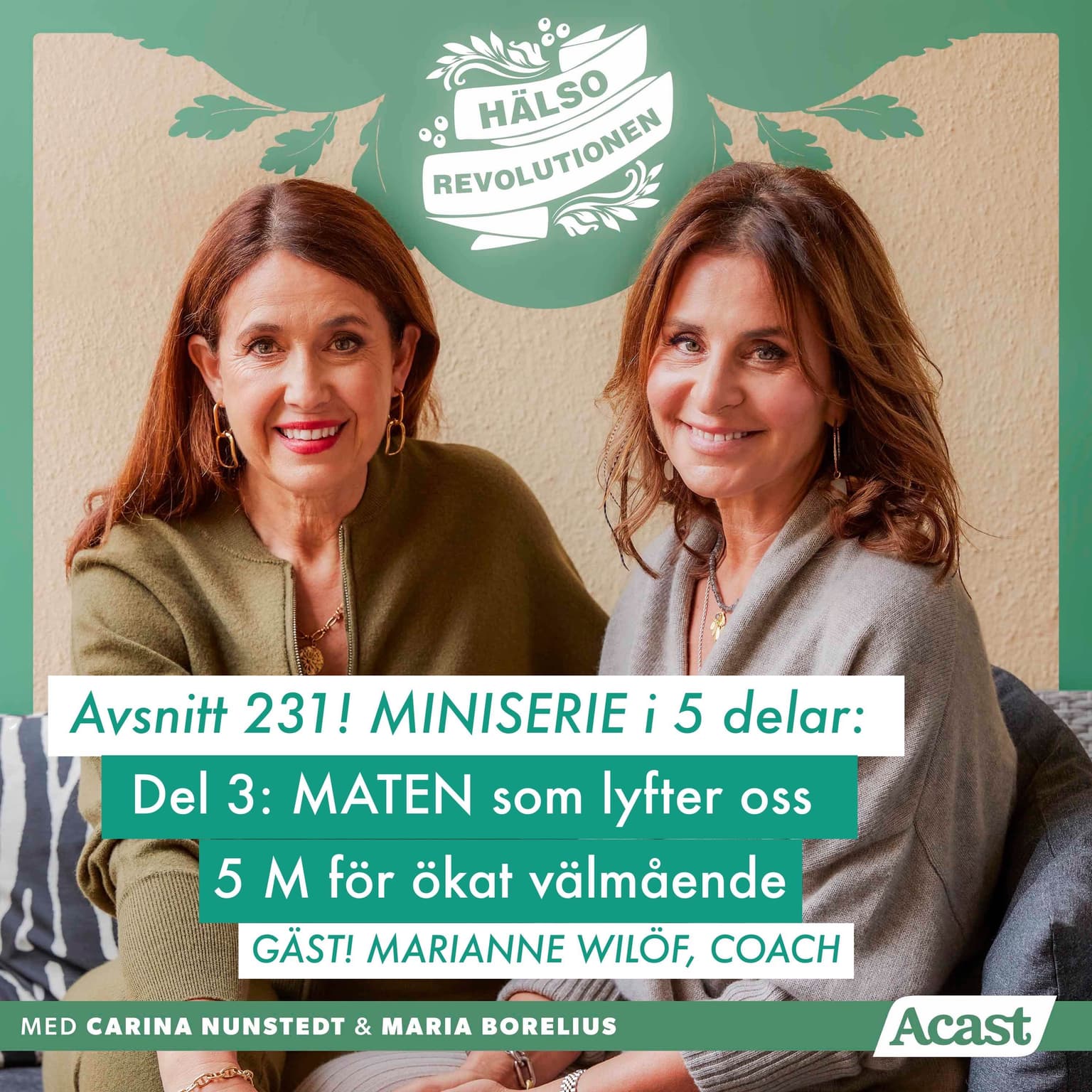 AVSNITT 231/HÖSTBOOST! MINISERIE – DEL 3: MATEN SOM GER ENERGI OCH ÄVEN LYFTER OSS MENTALT artwork