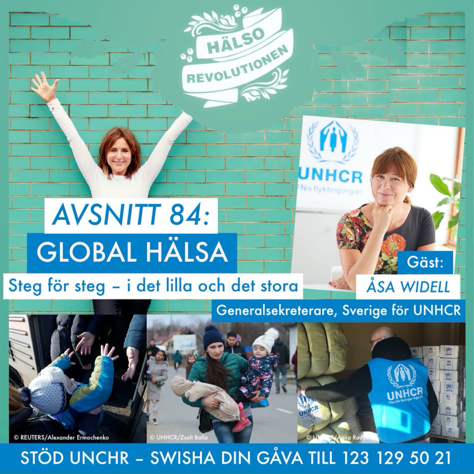 AVSNITT 84: GLOBAL HÄLSA – Steg för steg i det lilla och det stora artwork