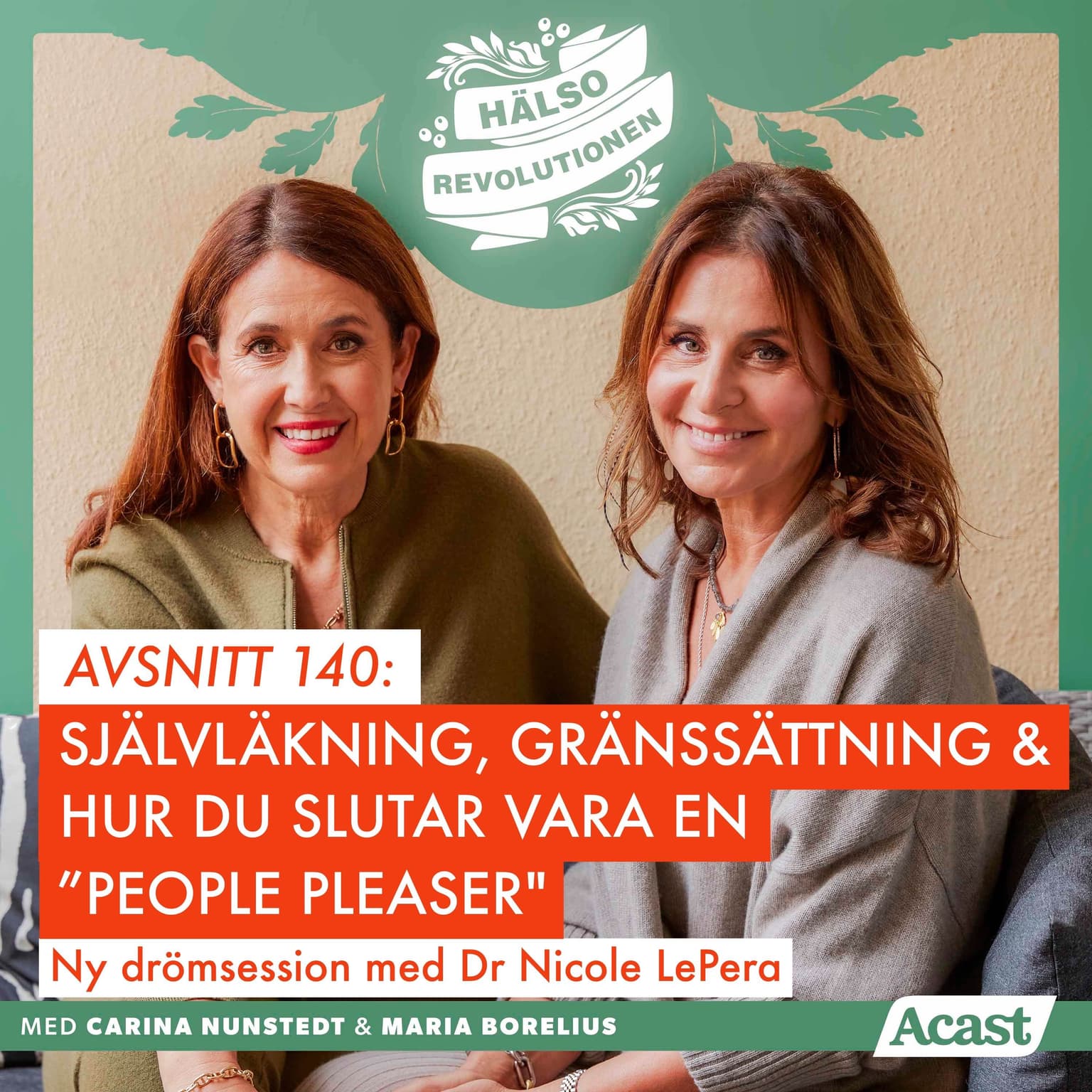 AVSNITT 140: SJÄLVLÄKNING, GRÄNSSÄTTNING OCH SLUTA VARA EN "PEOPLE PLEASER" artwork