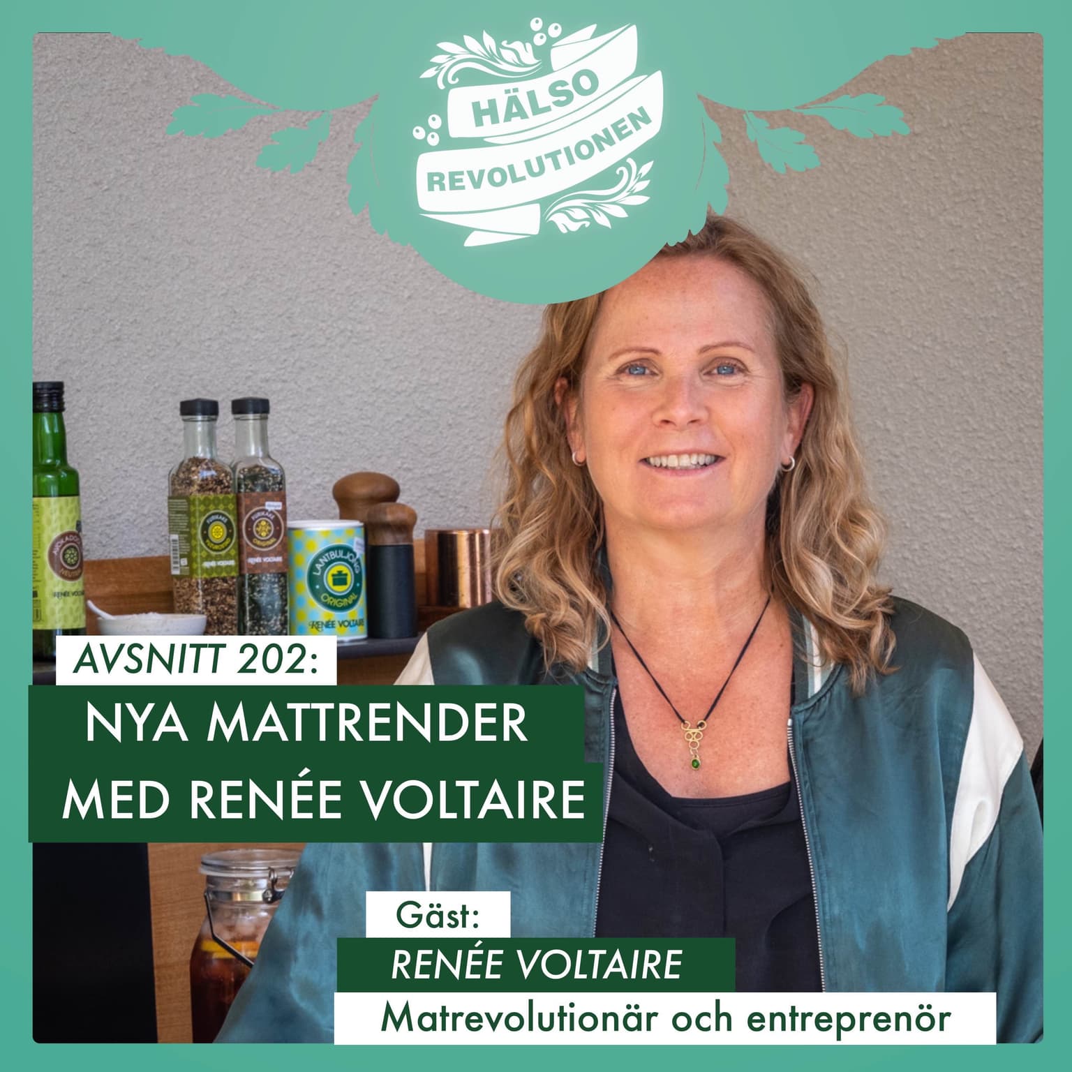 AVSNITT 202: NYA MATTRENDER MED RENÉE VOLTAIRE artwork