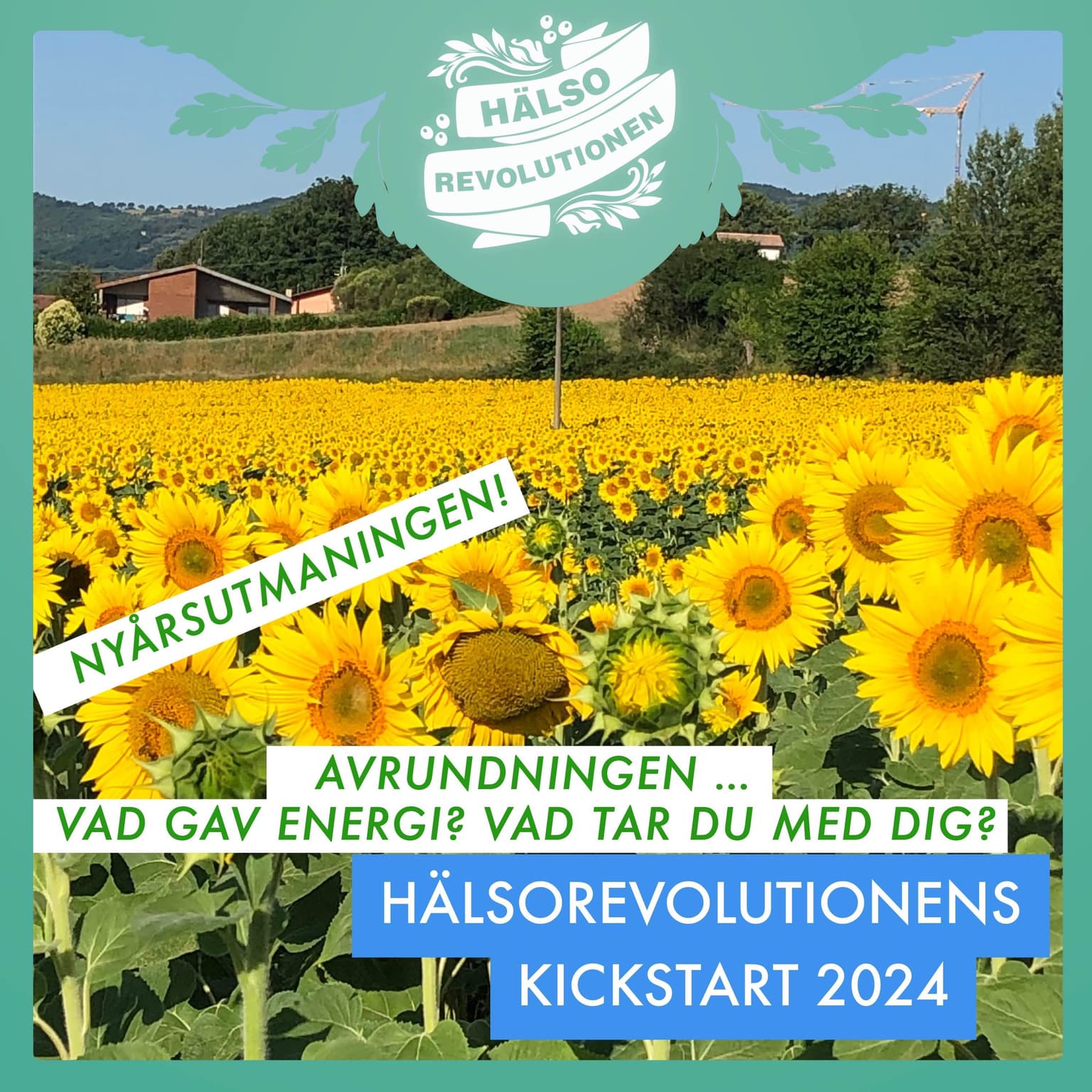 💚 AVRUNDNINGEN - NYÅRSUTMANINGEN! HÄNG MED I HÄLSOREVOLUTIONENS KICKSTART 2024 artwork