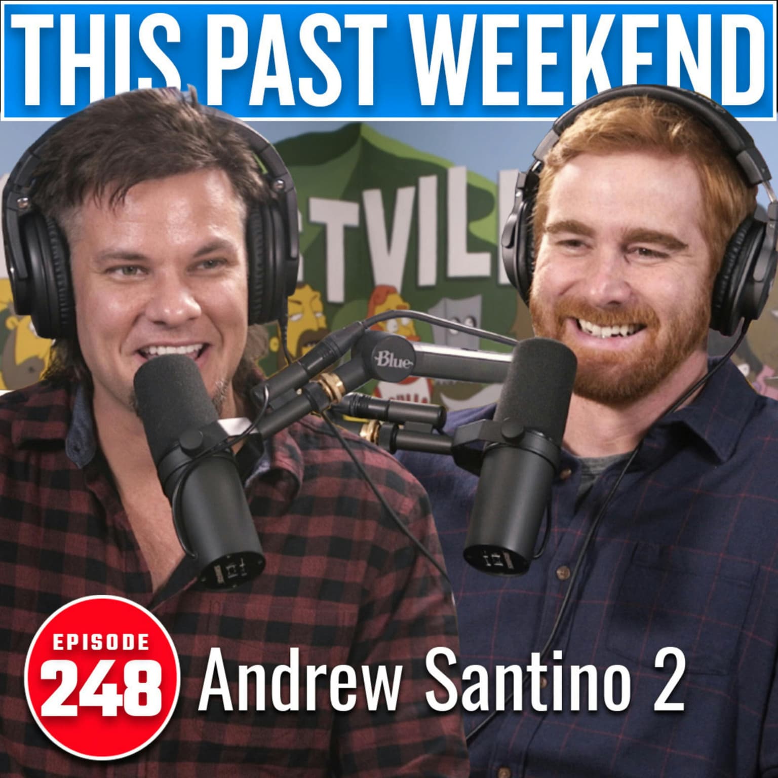 Andrew Santino 2 | This Past Weekend w/ Theo Von #248 artwork