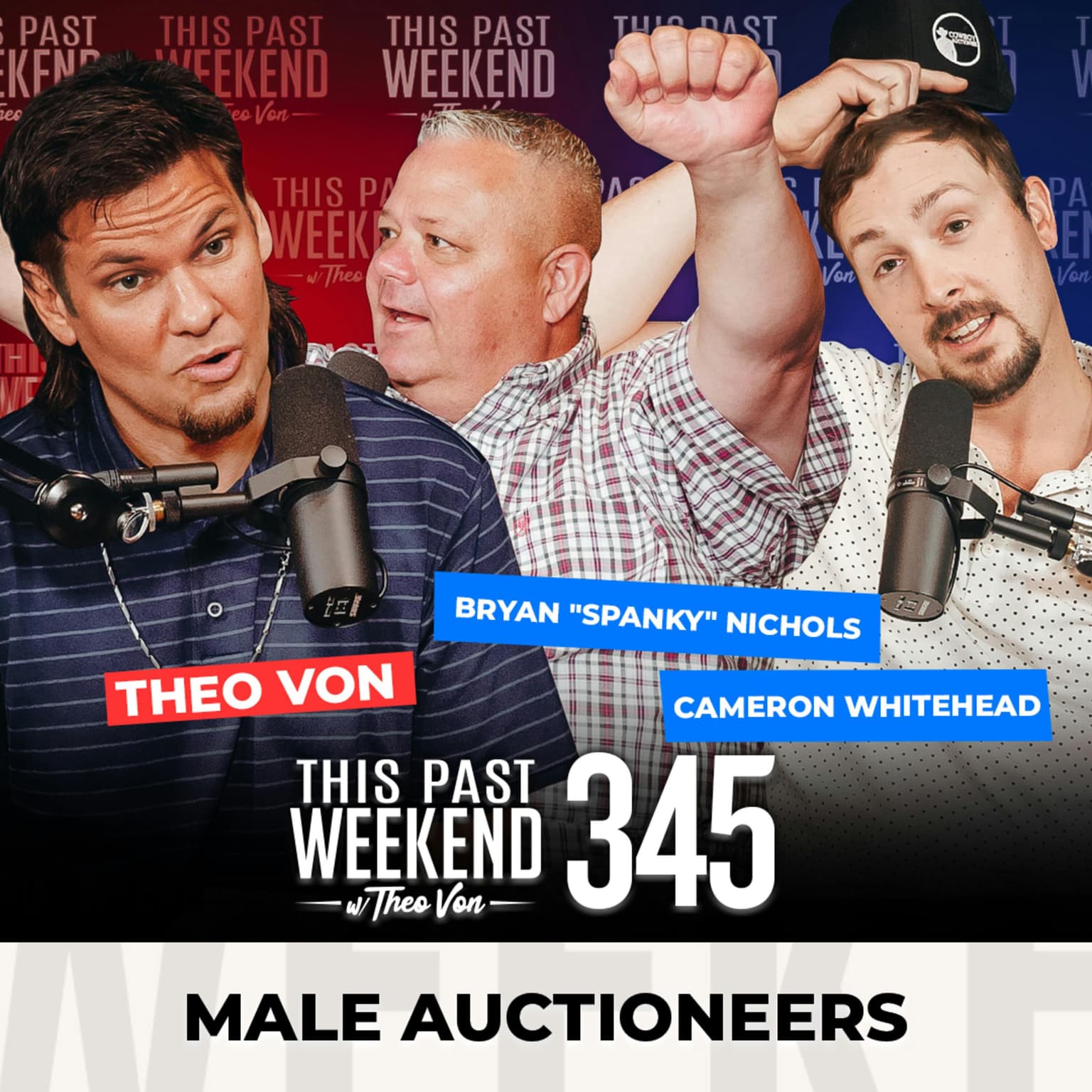 E345 Male Auctioneers artwork