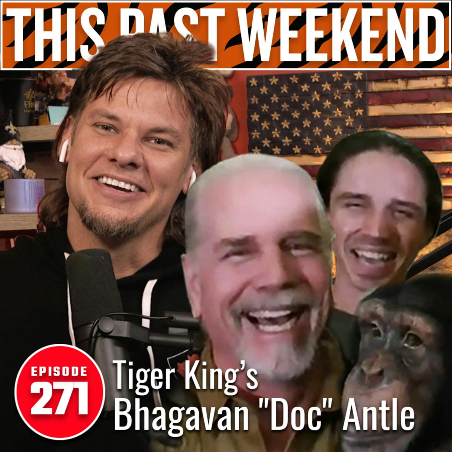 Tiger King's Bhagavan "Doc" Antle | This Past Weekend w/ 271 artwork
