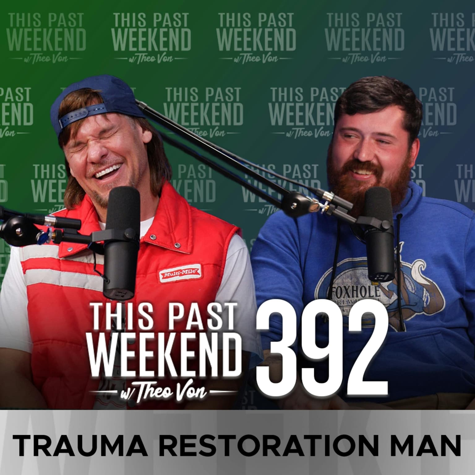 E392 Trauma Restoration Man artwork